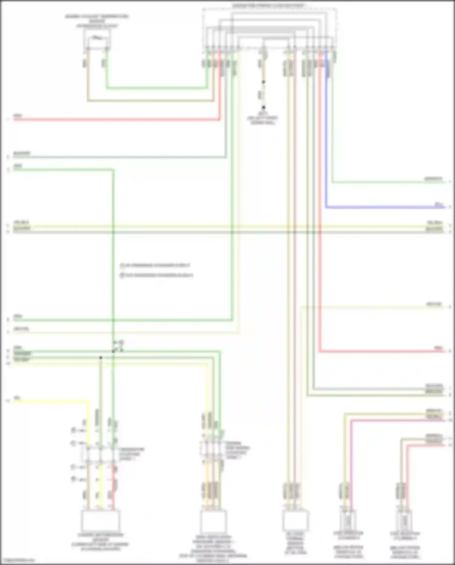Wiring diagram charge air pressure sensor for Audi A3 8Y (2020-2024) (1 of 1)