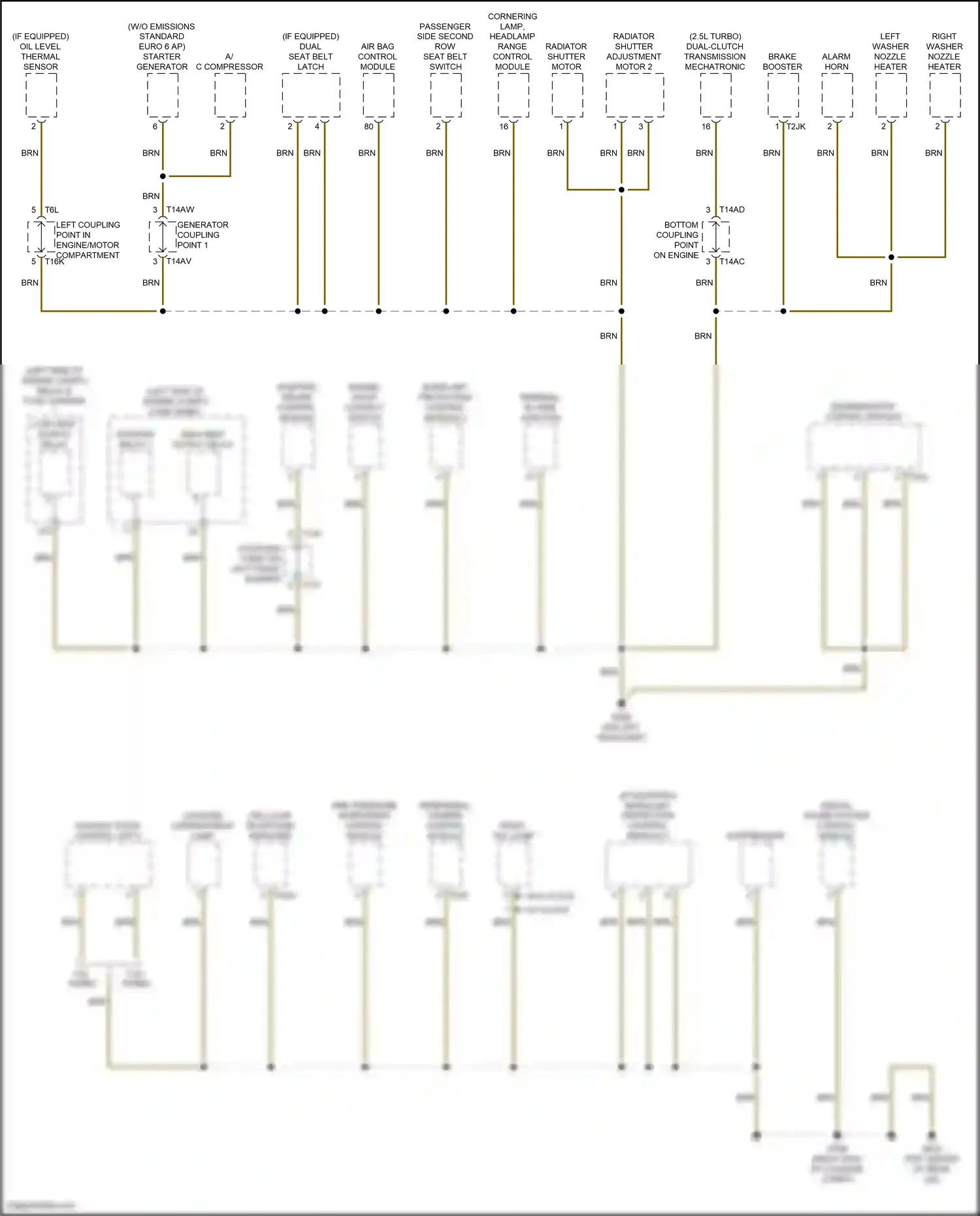 Audi A3 8Y (2020-2024) digital sound system control module wiring diagram  (1 of 4)