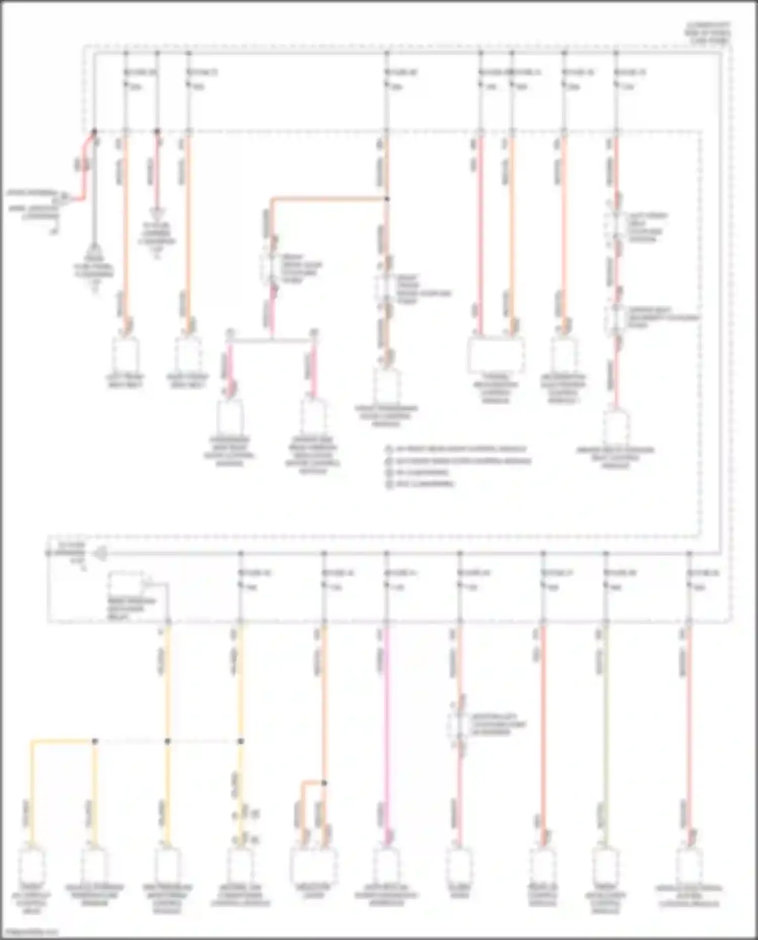Wiring diagram fuse 25 for Audi A3 8Y (2020-2024) (1 of 2)