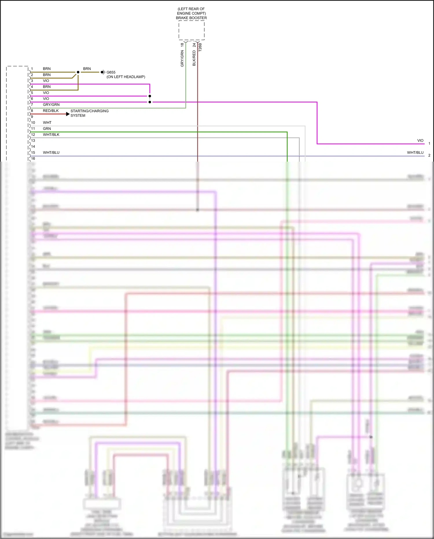 Audi A3 8Y (2020-2024) grn/blu wiring diagram  (17 of 18)