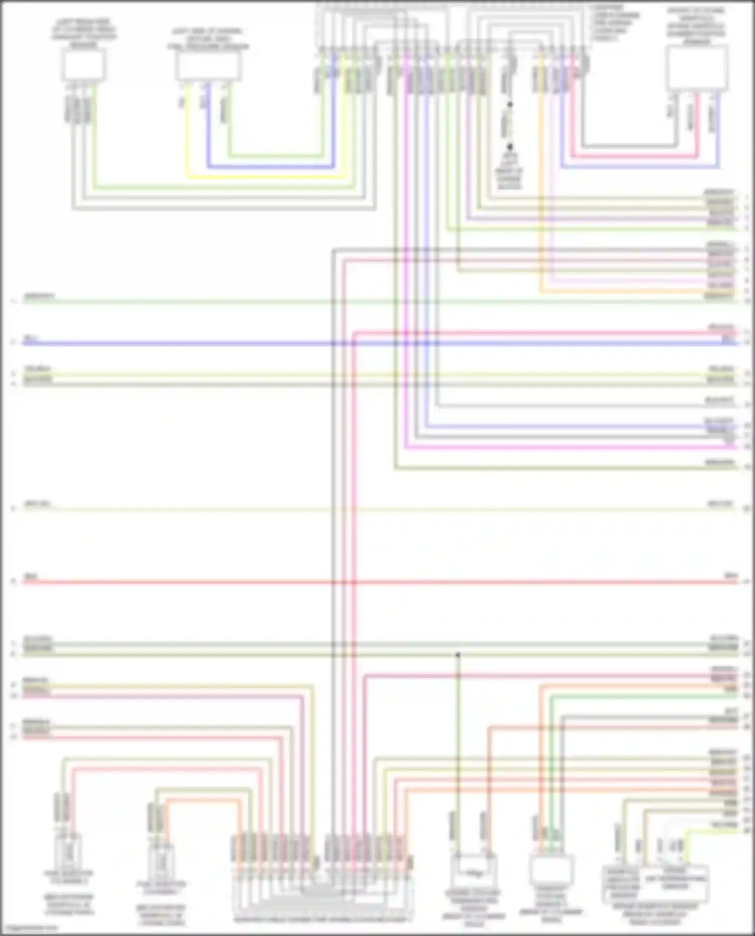 Wiring diagram grn/vio for Audi A3 8Y (2020-2024) (9 of 9)