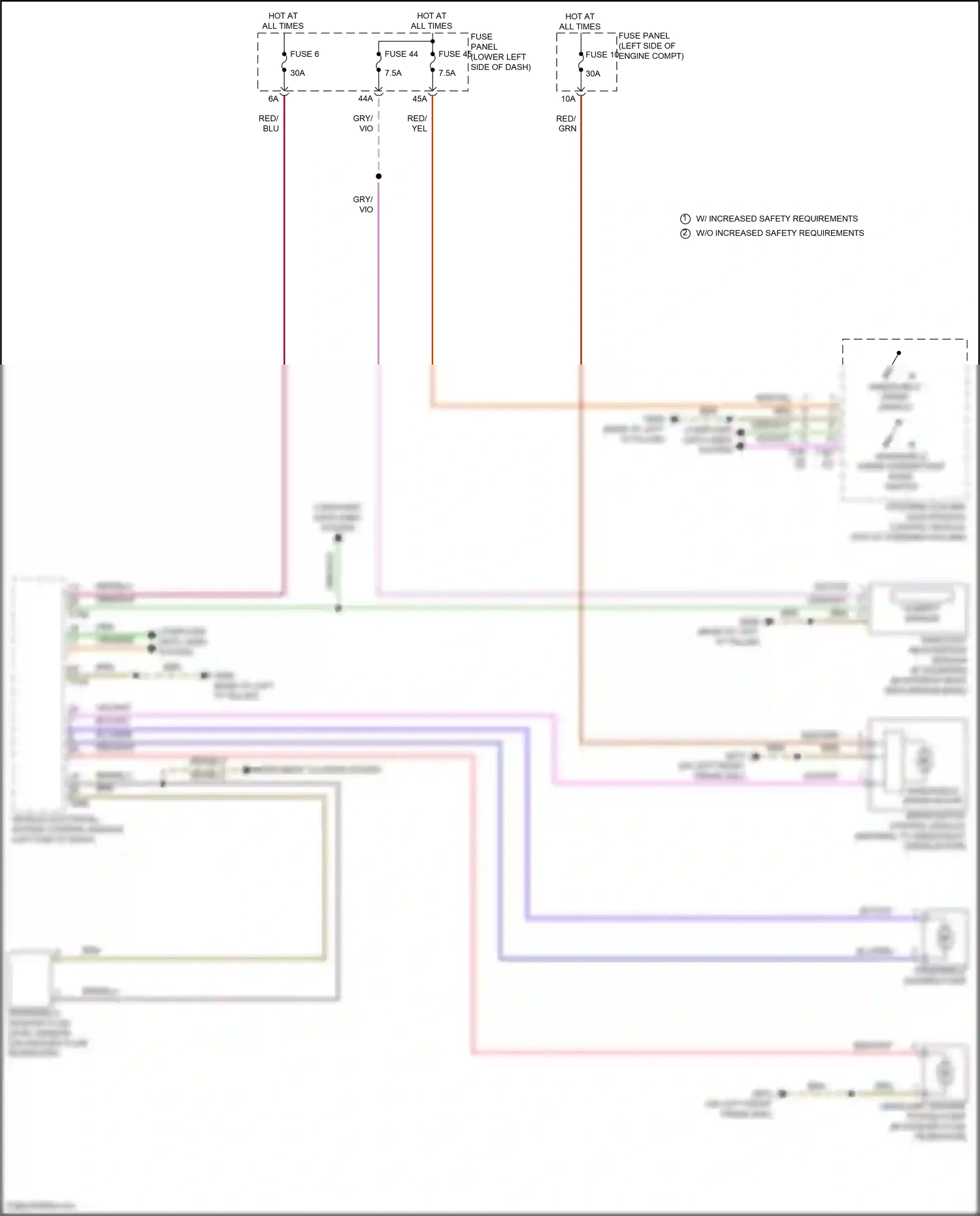 Audi A3 8Y (2020-2024) gry wiring diagram  (30 of 43)