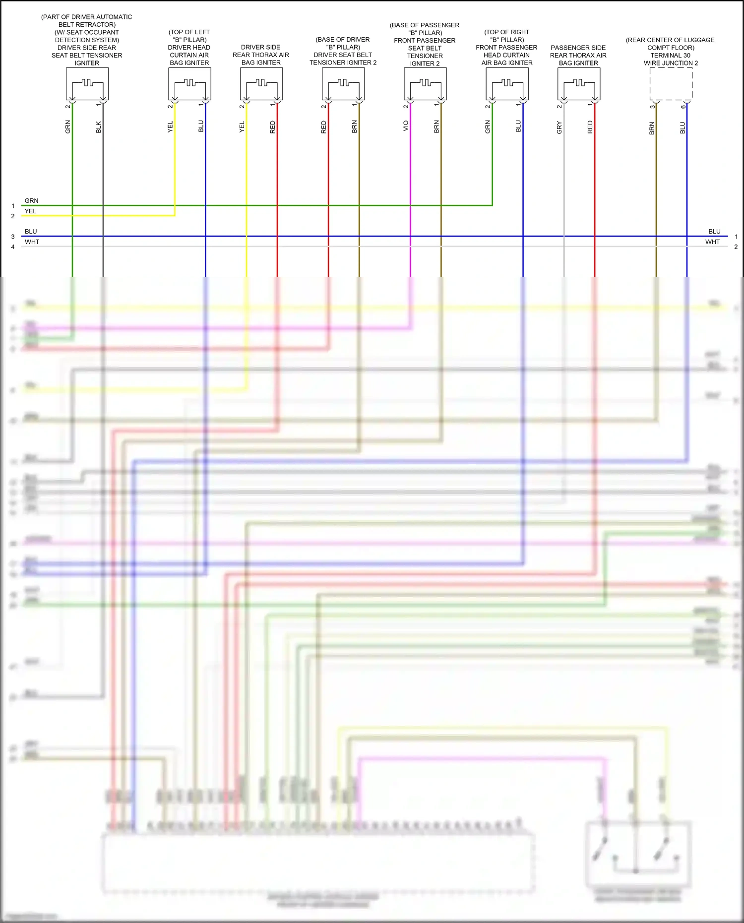 Audi A3 8Y (2020-2024) gry wiring diagram  (37 of 43)