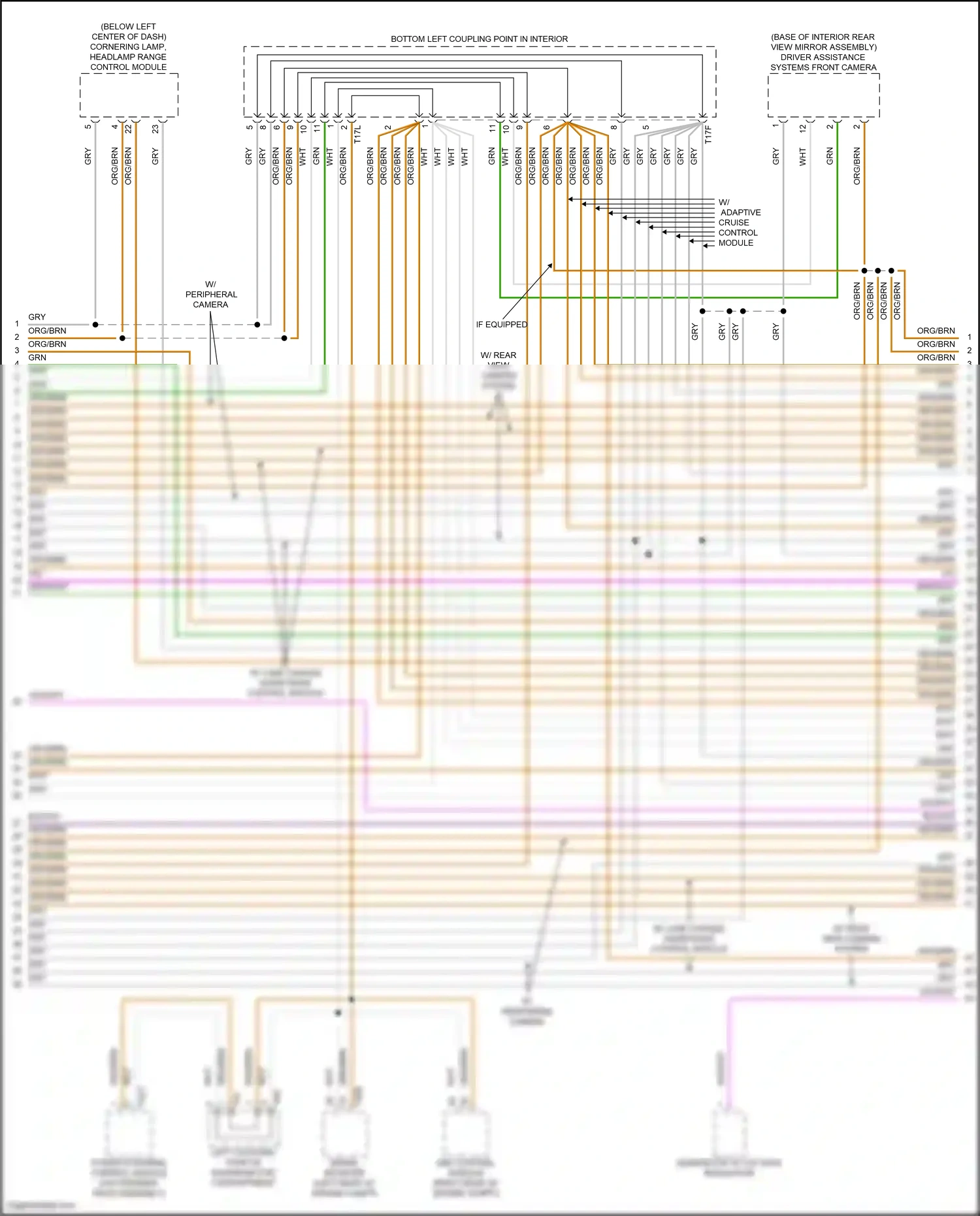 Audi A3 8Y (2020-2024) org/brn wiring diagram  (62 of 92)