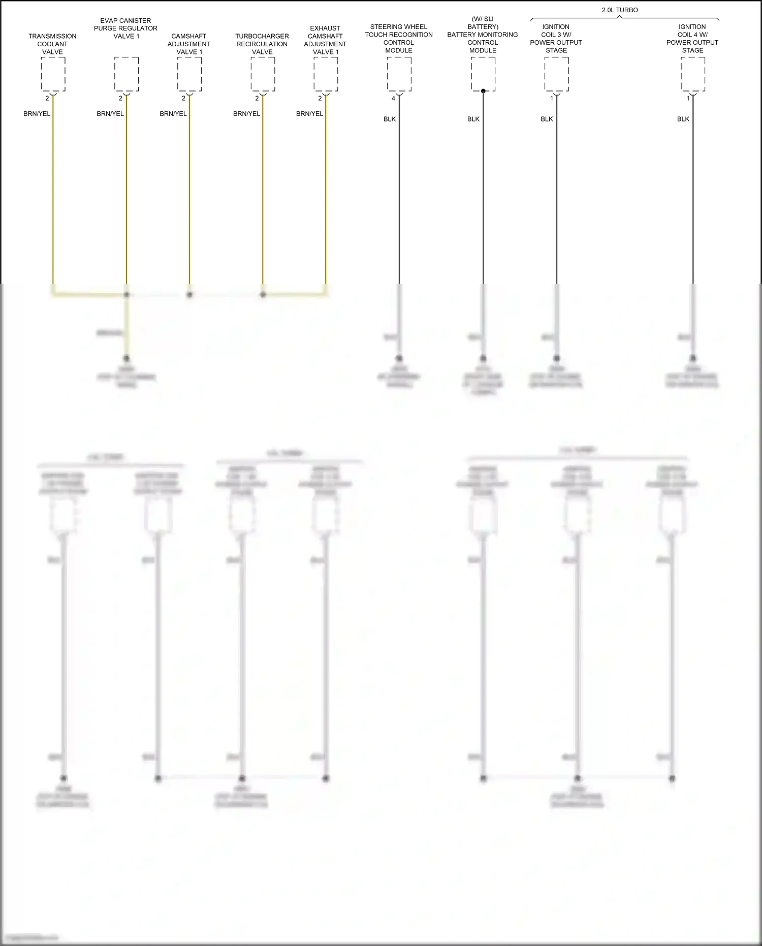 Audi A3 8Y (2020-2024) steering wheel touch recognition control module wiring diagram  (1 of 4)