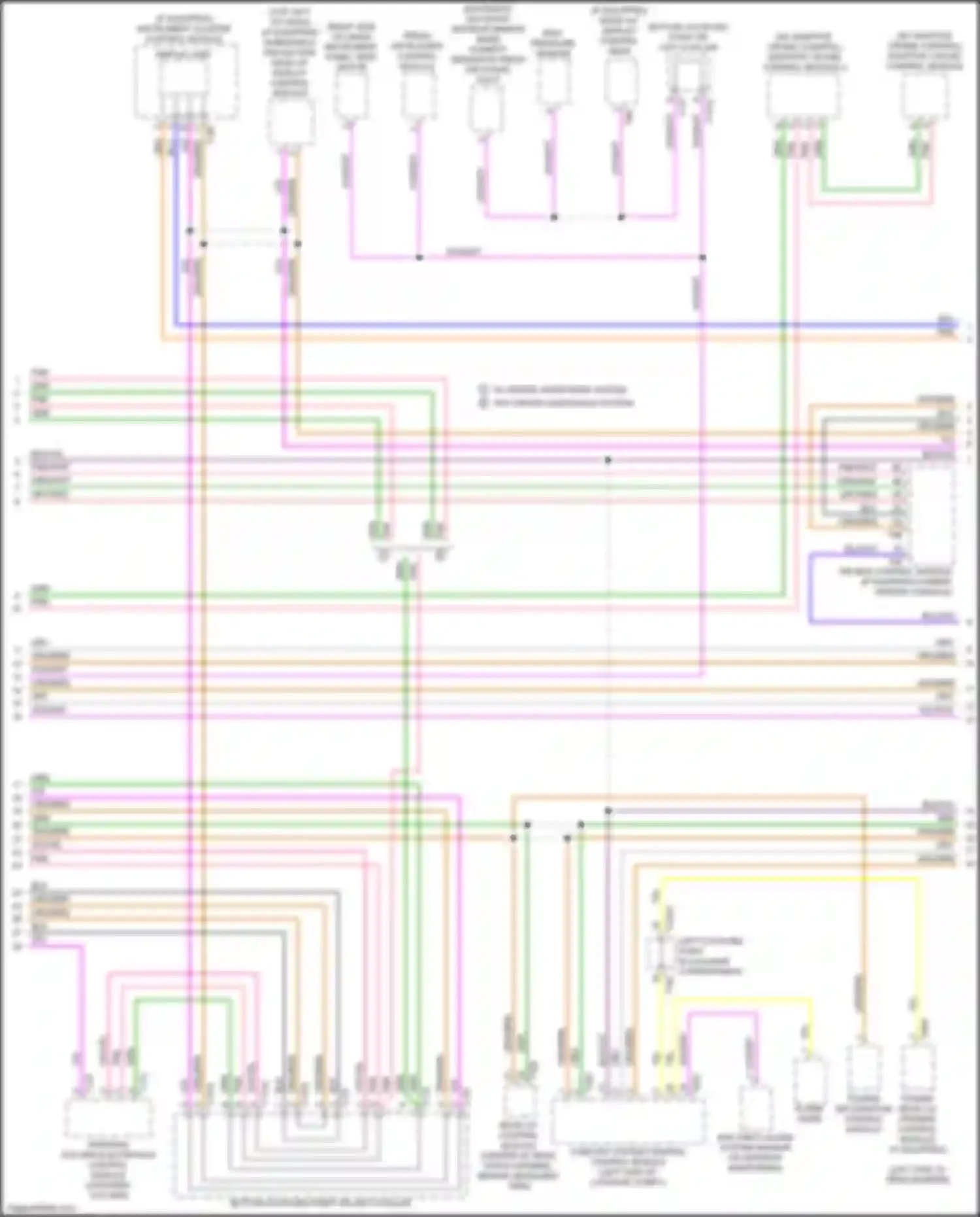 A4 Allroad Quattro Audi B9 facelift (2019-2024): Computer data lines circuit (3 of 8)