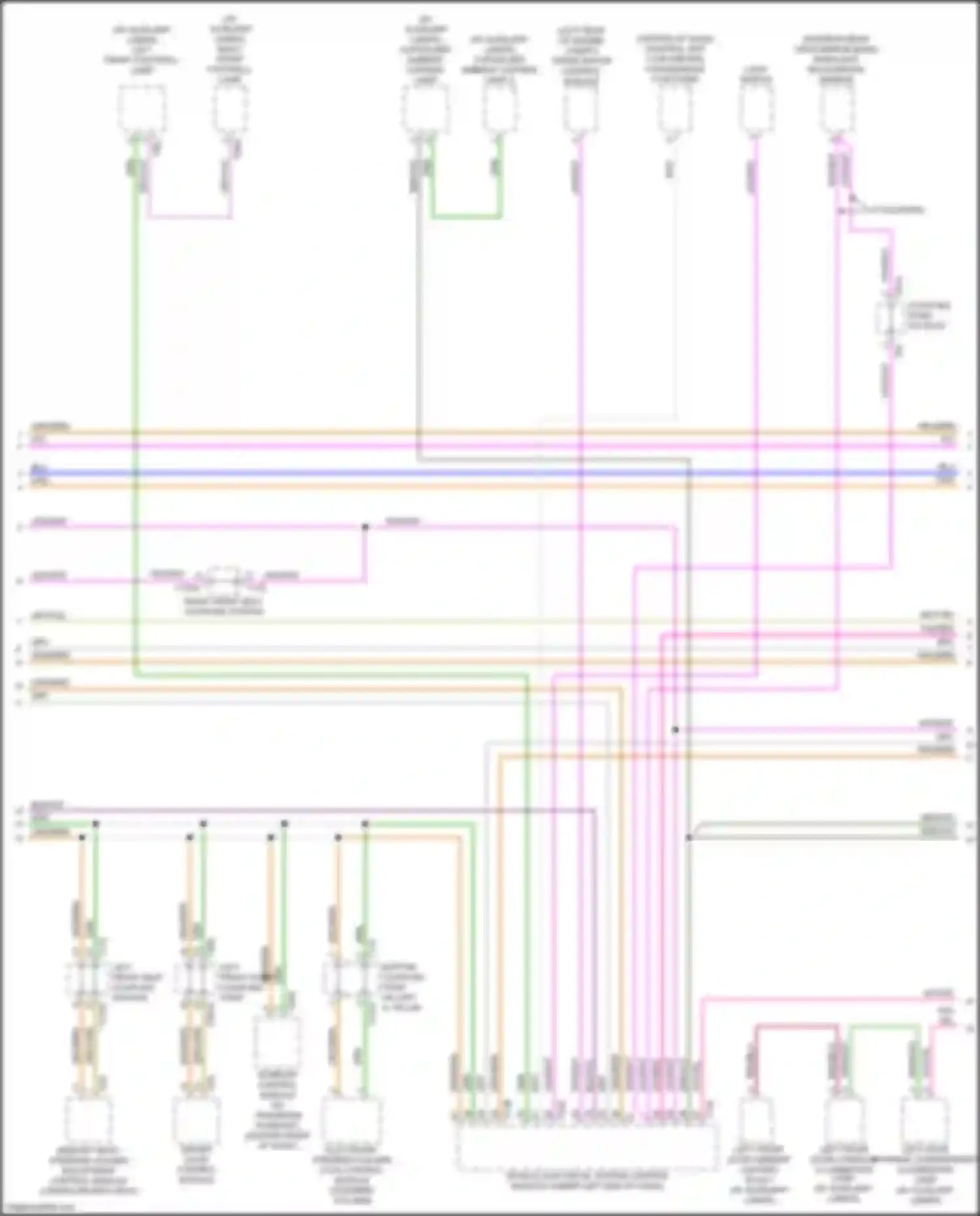 A4 Allroad Quattro Audi B9 facelift (2019-2024): Computer data lines circuit (5 of 8)