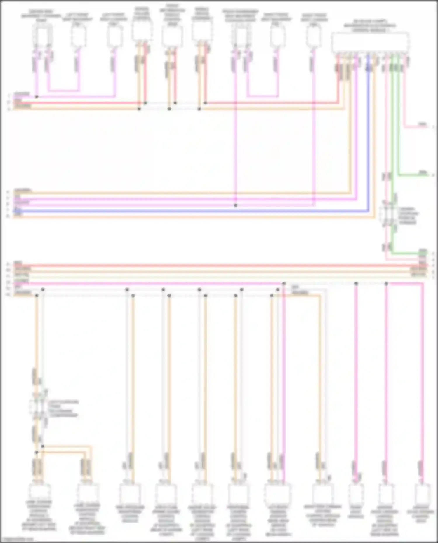 A4 Allroad Quattro Audi B9 facelift (2019-2024): Computer data lines circuit (7 of 8)