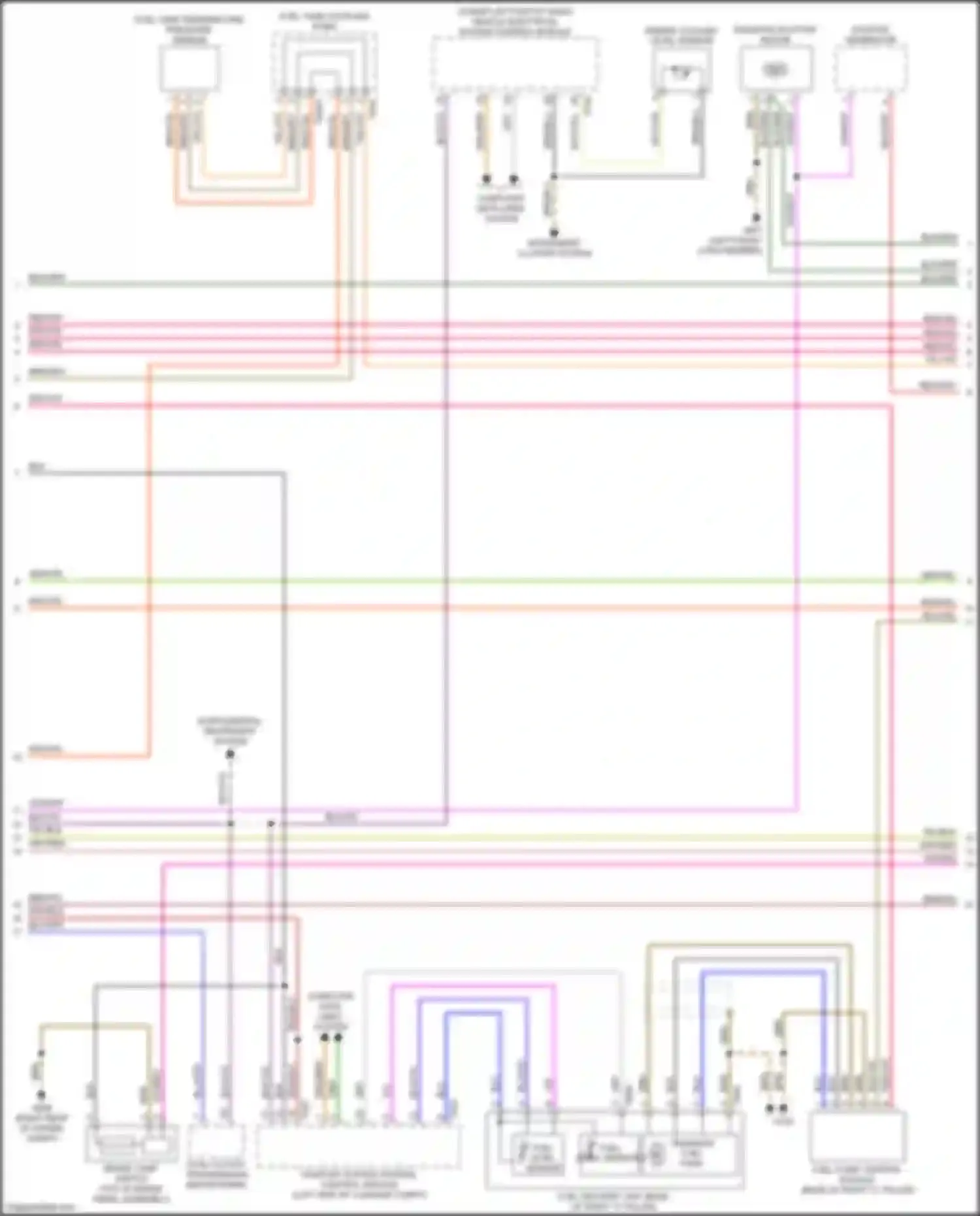 A4 Allroad Quattro Audi B9 facelift (2019-2024): Wiring diagram engine performance 2.0l turbo hybrid, dmsa (2 of 9)
