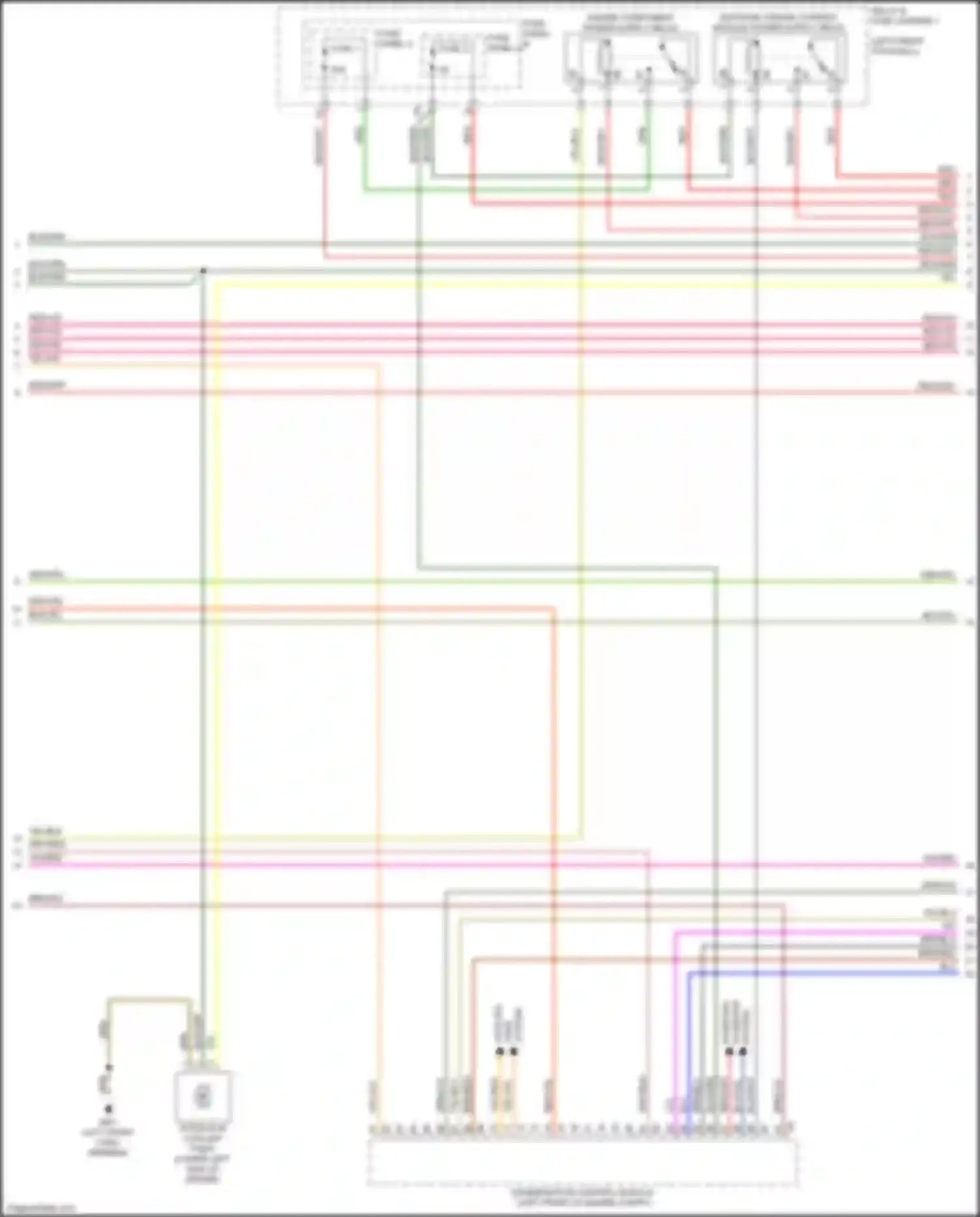 A4 Allroad Quattro Audi B9 facelift (2019-2024): Wiring diagram engine performance 2.0l turbo hybrid, dmsa (3 of 9)