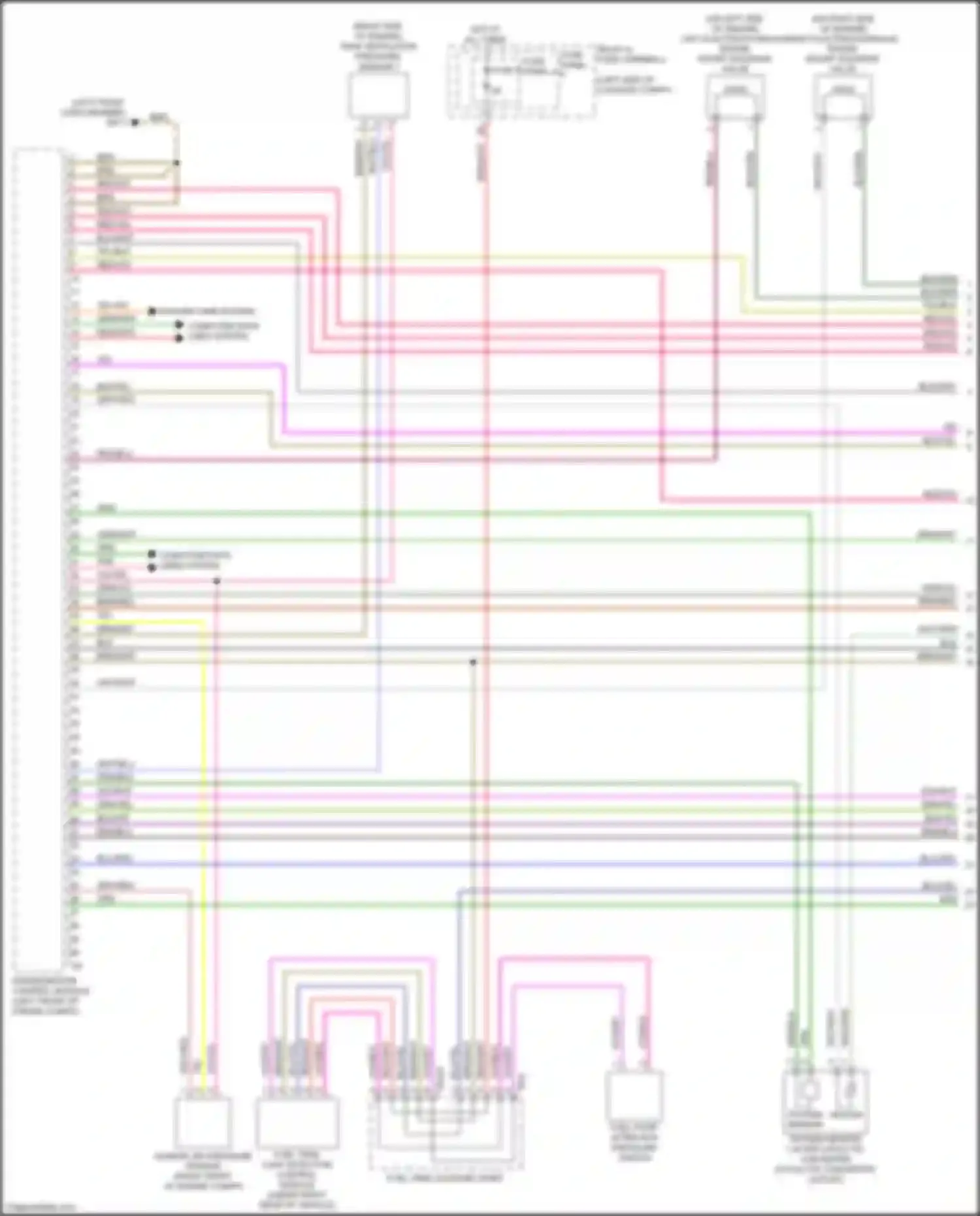 A4 Allroad Quattro Audi B9 facelift (2019-2024): Wiring diagram engine performance 2.0l turbo hybrid, dpaa (1 of 9)