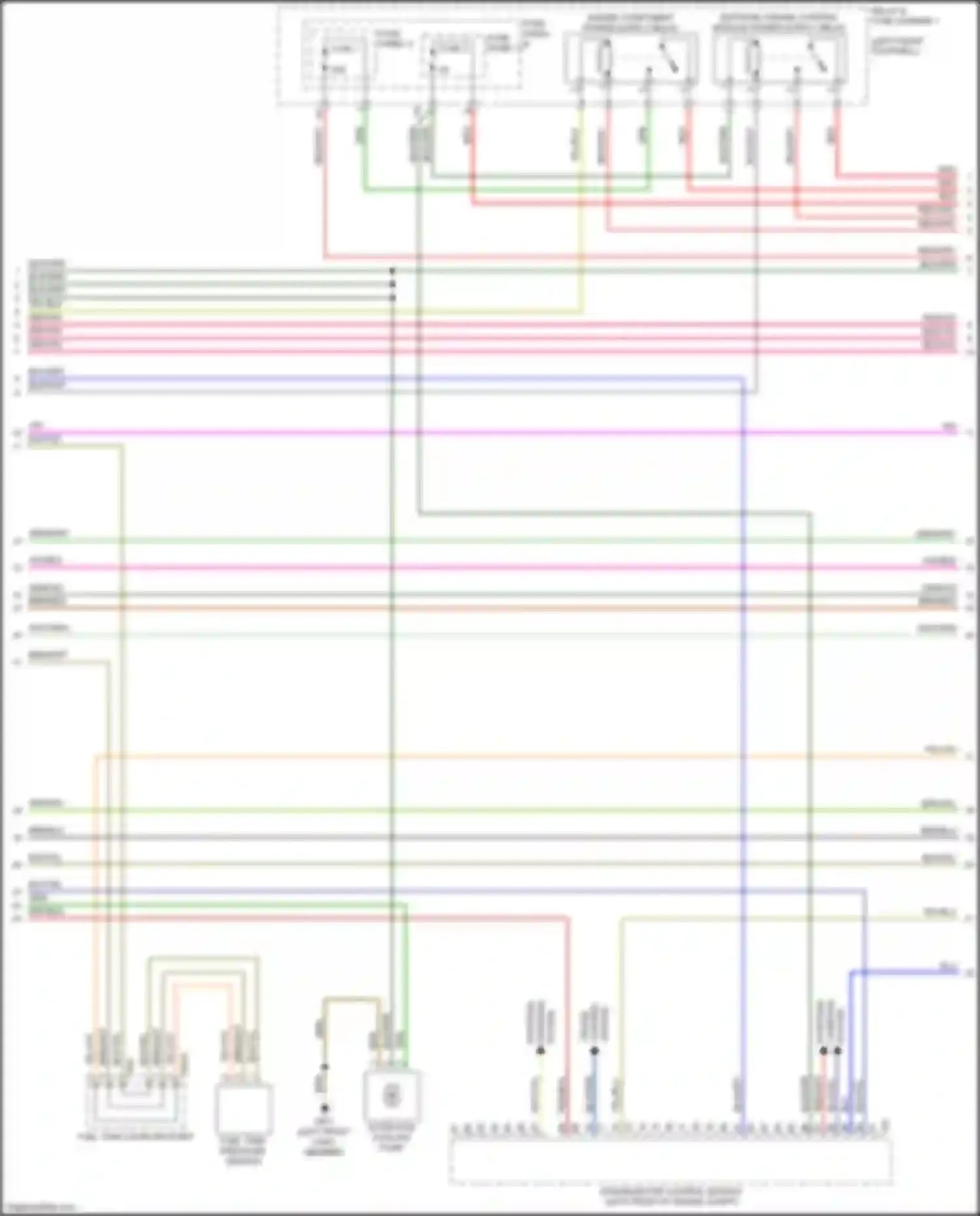 A4 Allroad Quattro Audi B9 facelift (2019-2024): Wiring diagram engine performance 2.0l turbo hybrid, dpaa (3 of 9)