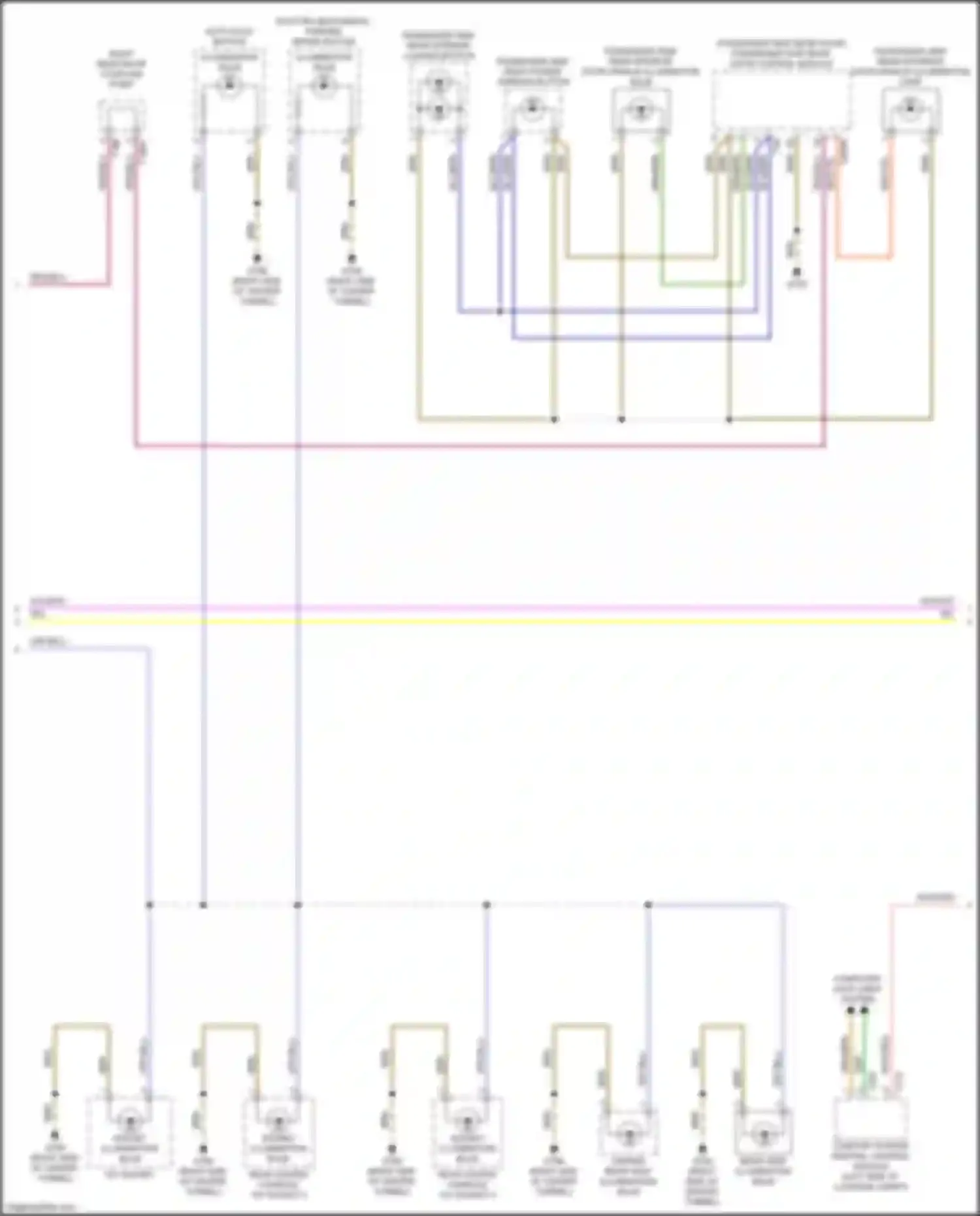 A4 Allroad Quattro Audi B9 facelift (2019-2024): Instrument illumination circuit (2 of 4)