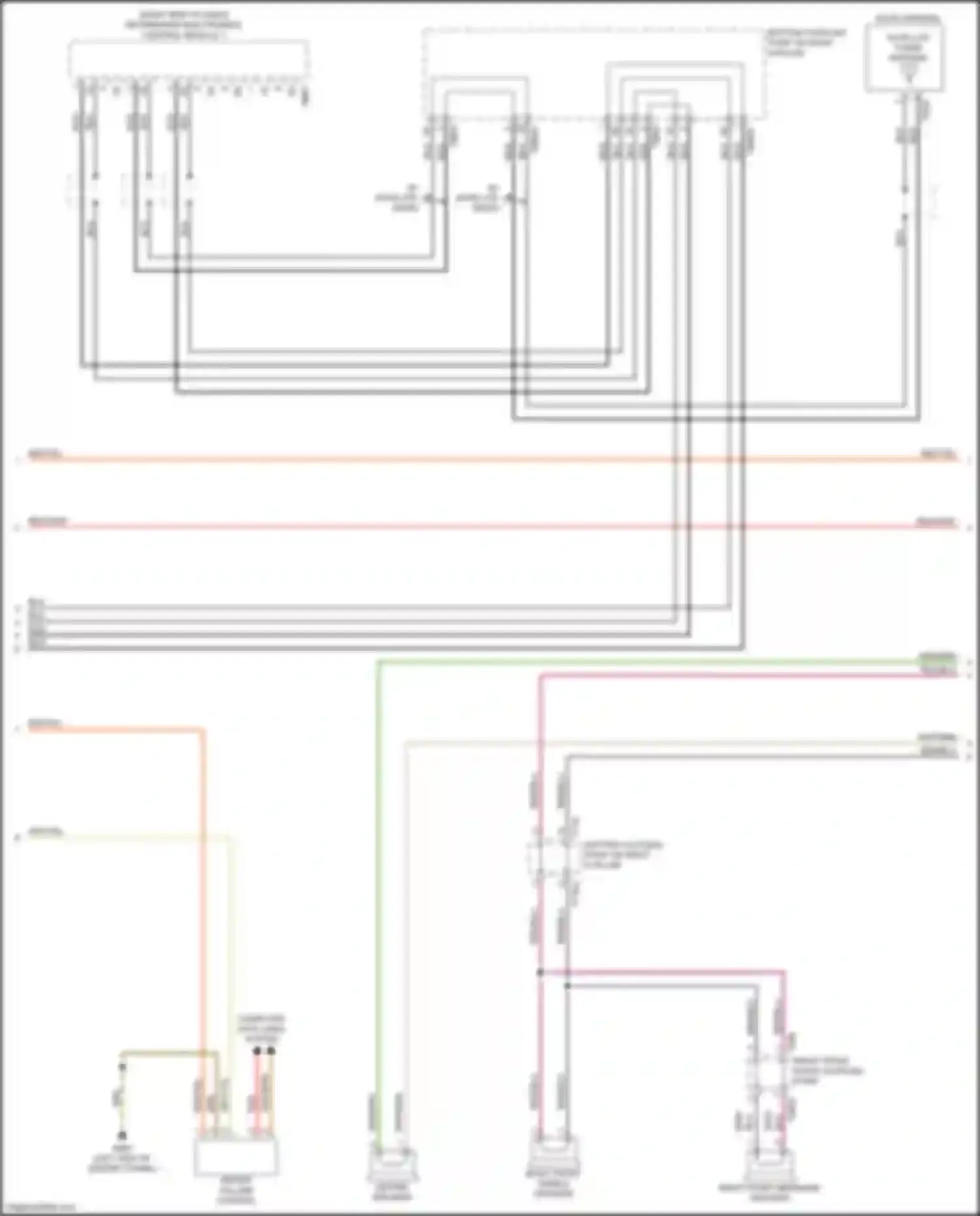 A4 Allroad Quattro Audi B9 facelift (2019-2024): Radio circuit, w/ amplifier (2 of 4)