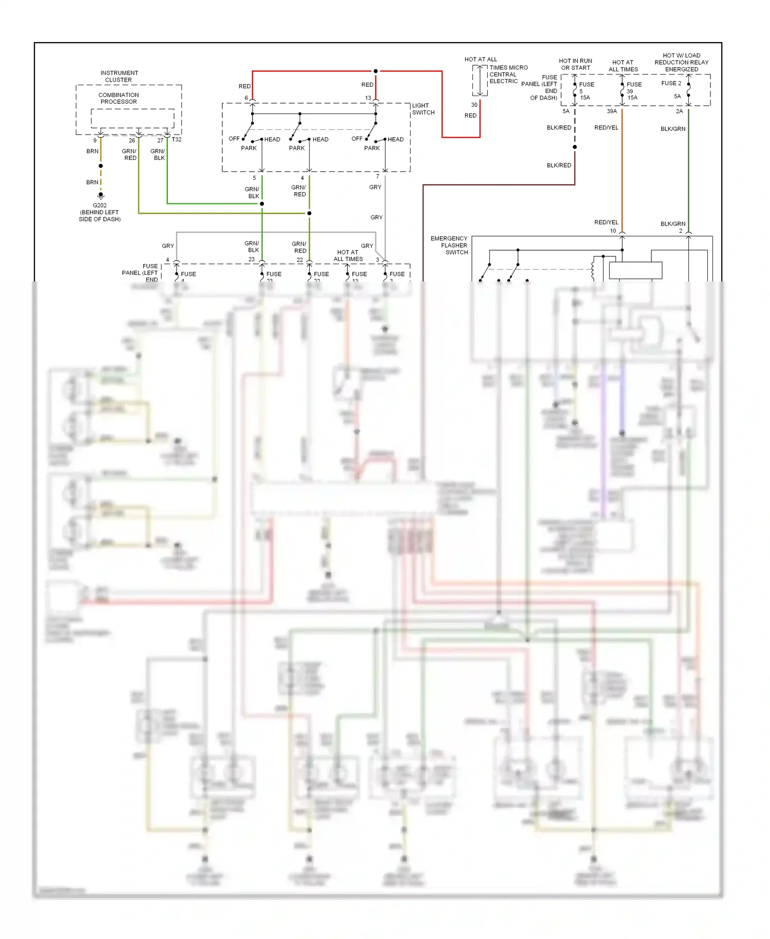 Wiring diagram vio for Audi A4 B5 facelift (1999-2001) (13 of 24)