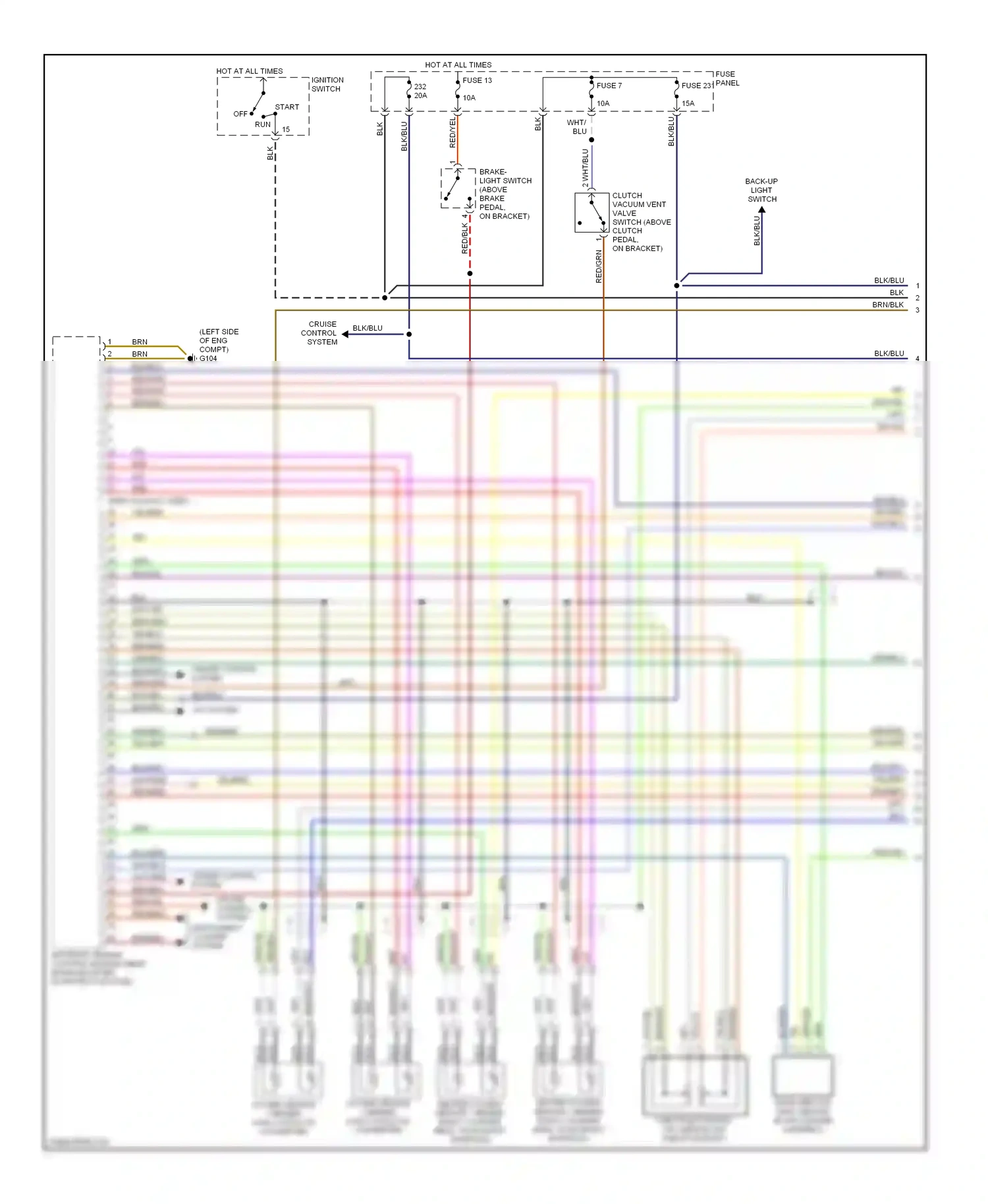 Wiring diagram wht for Audi A4 B5 facelift (1999-2001) (9 of 36)