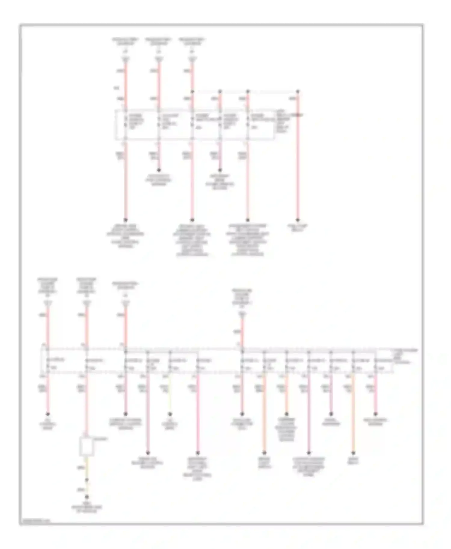 A4 Audi B6 (2000-2006): Power distribution circuit, with convertible (2 of 2)