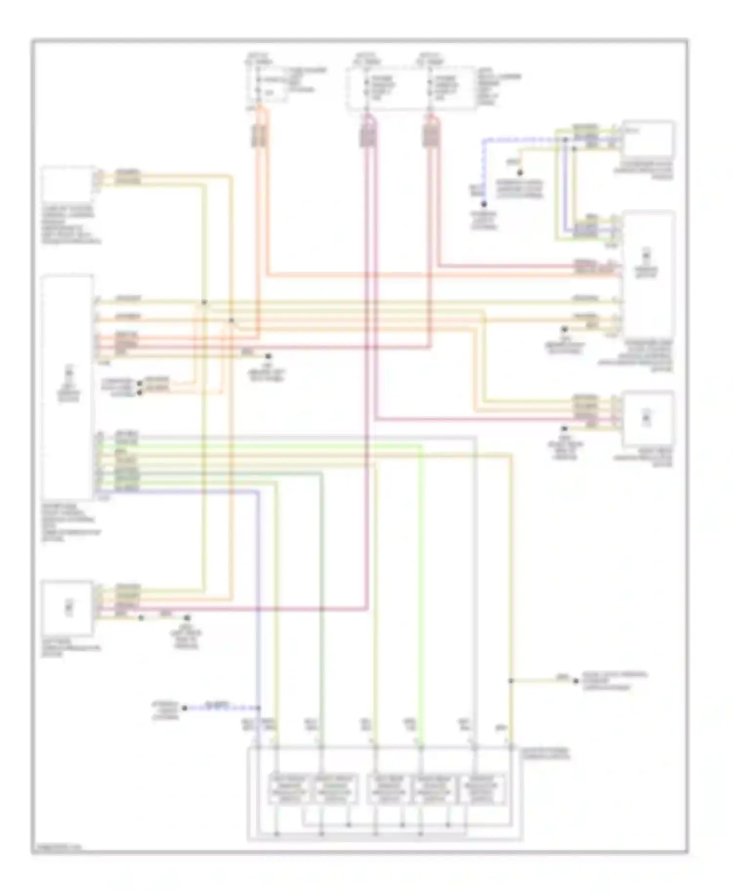 Wiring diagram blk/grn for Audi A4 B6 (2000-2006) (17 of 21)