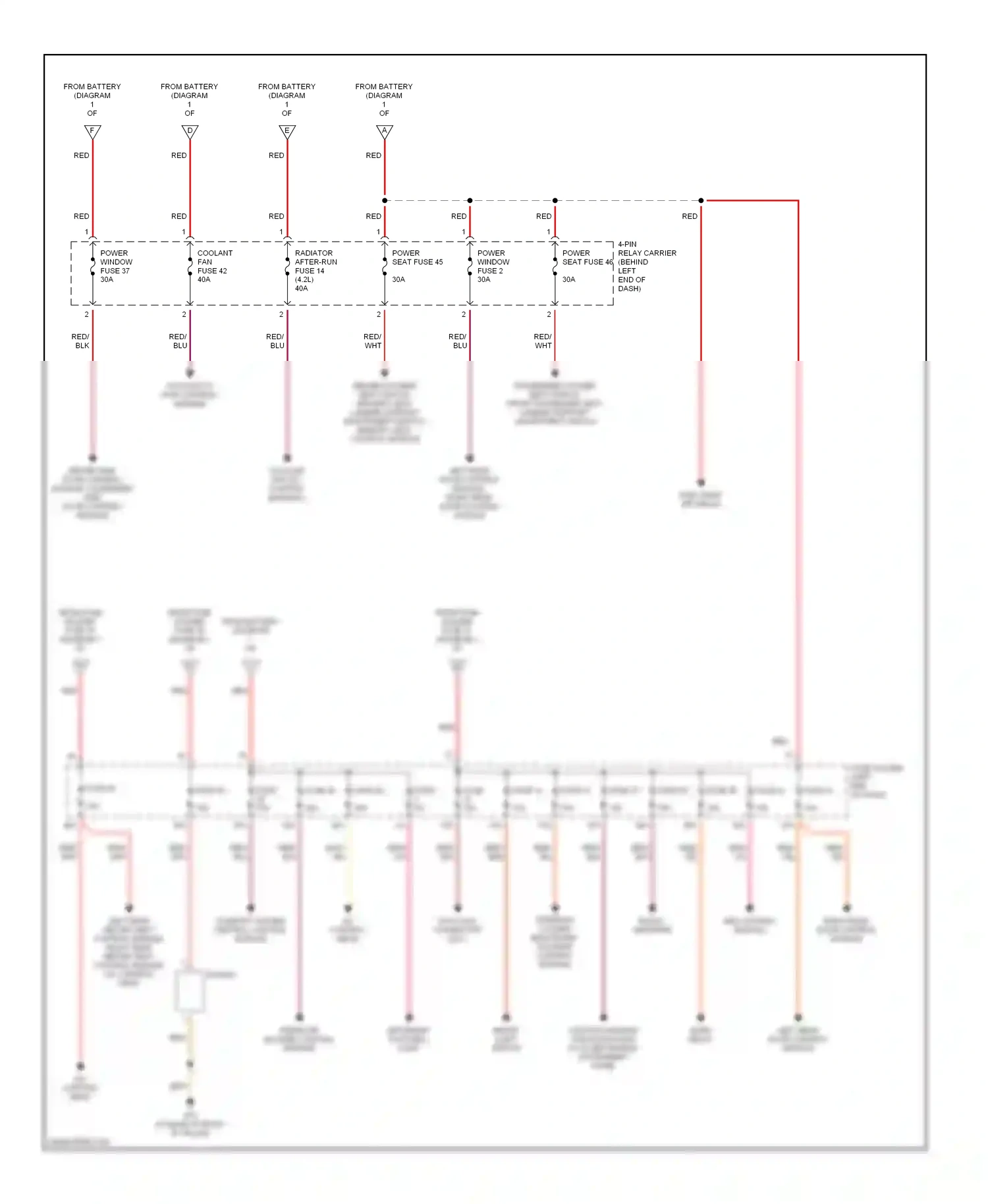 Wiring diagram blu for Audi A4 B6 (2000-2006) (46 of 82)