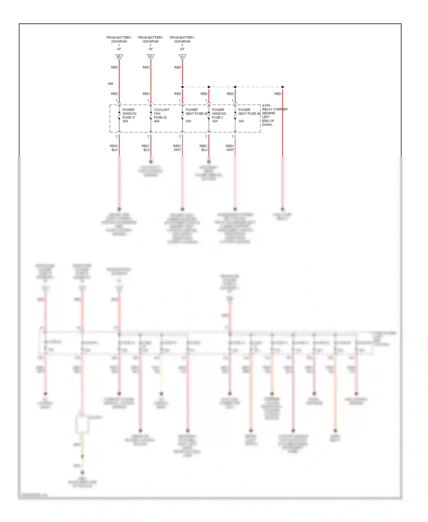 Wiring diagram blu for Audi A4 B6 (2000-2006) (44 of 82)