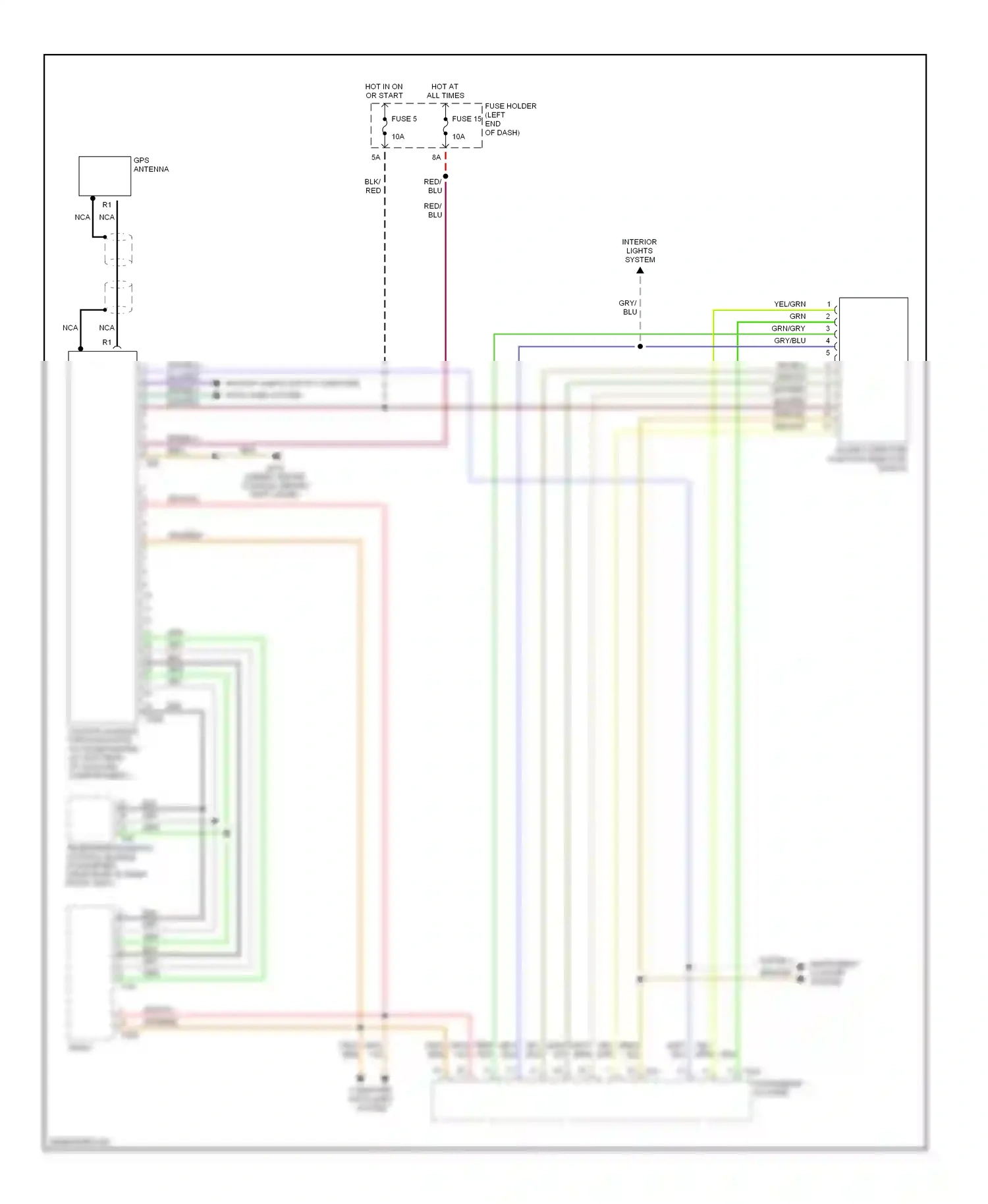 Wiring diagram blu for Audi A4 B6 (2000-2006) (43 of 82)