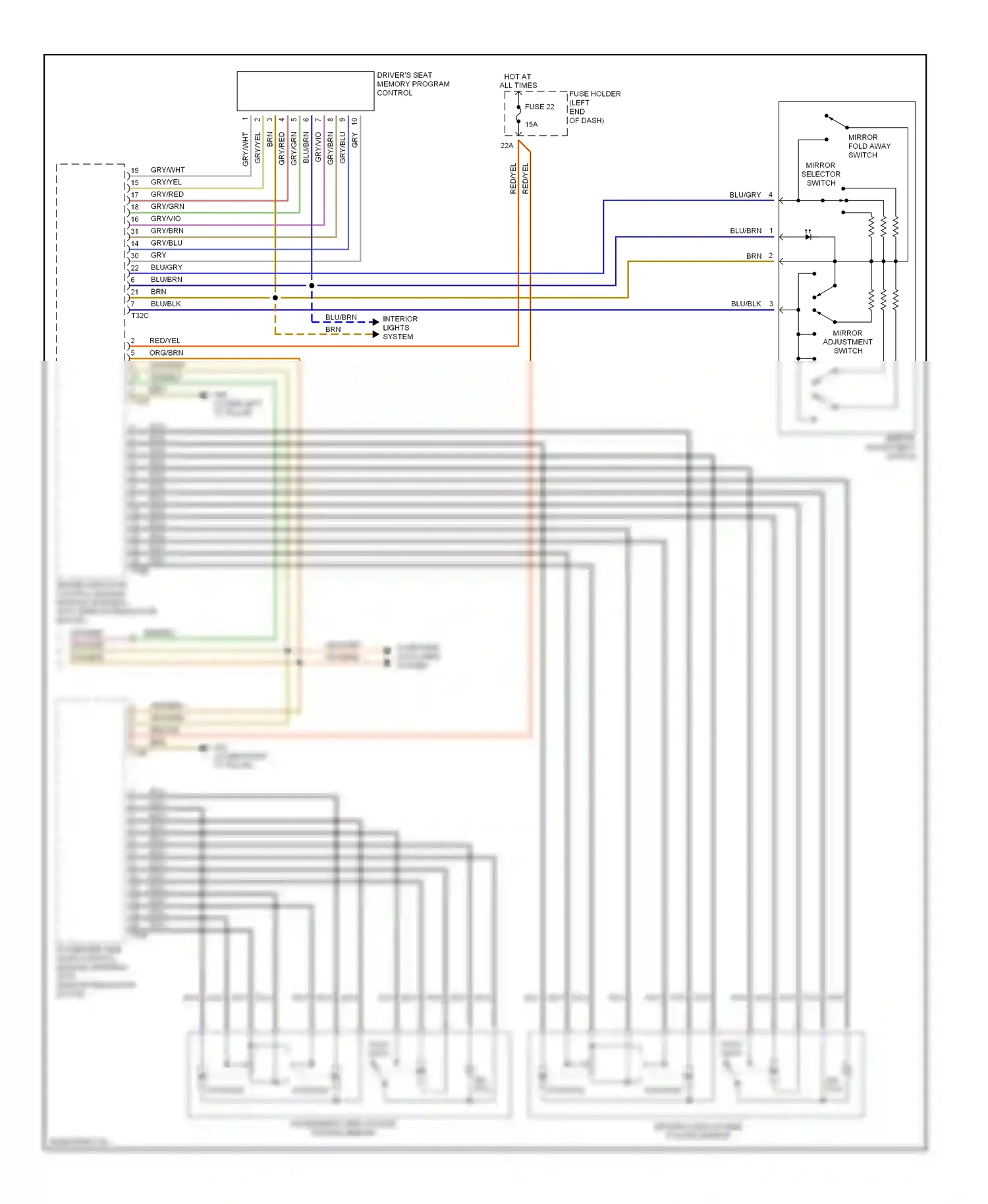 Audi A4 B6 (2000-2006) computer data lines system wiring diagram  (36 of 55)