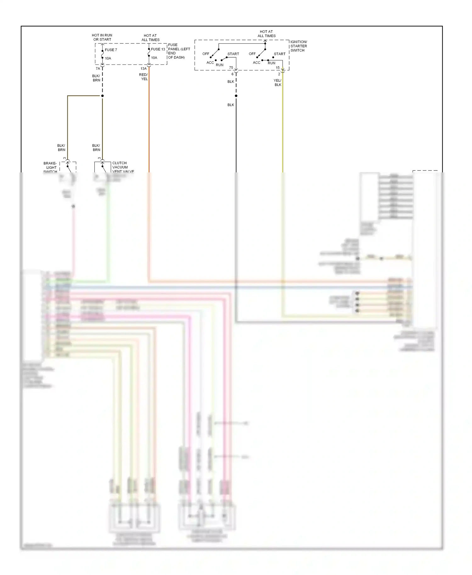 Audi A4 B6 (2000-2006) computer data lines system wiring diagram  (5 of 55)