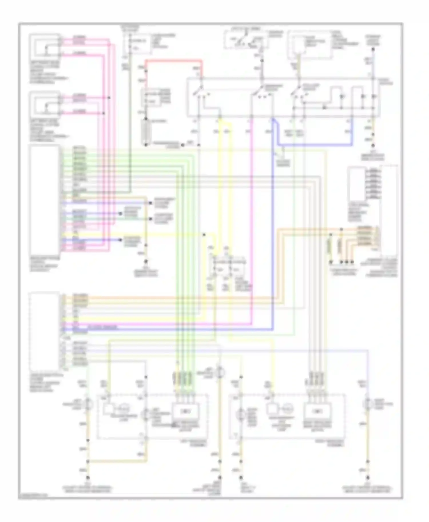 Wiring diagram gry for Audi A4 B6 (2000-2006) (24 of 58)
