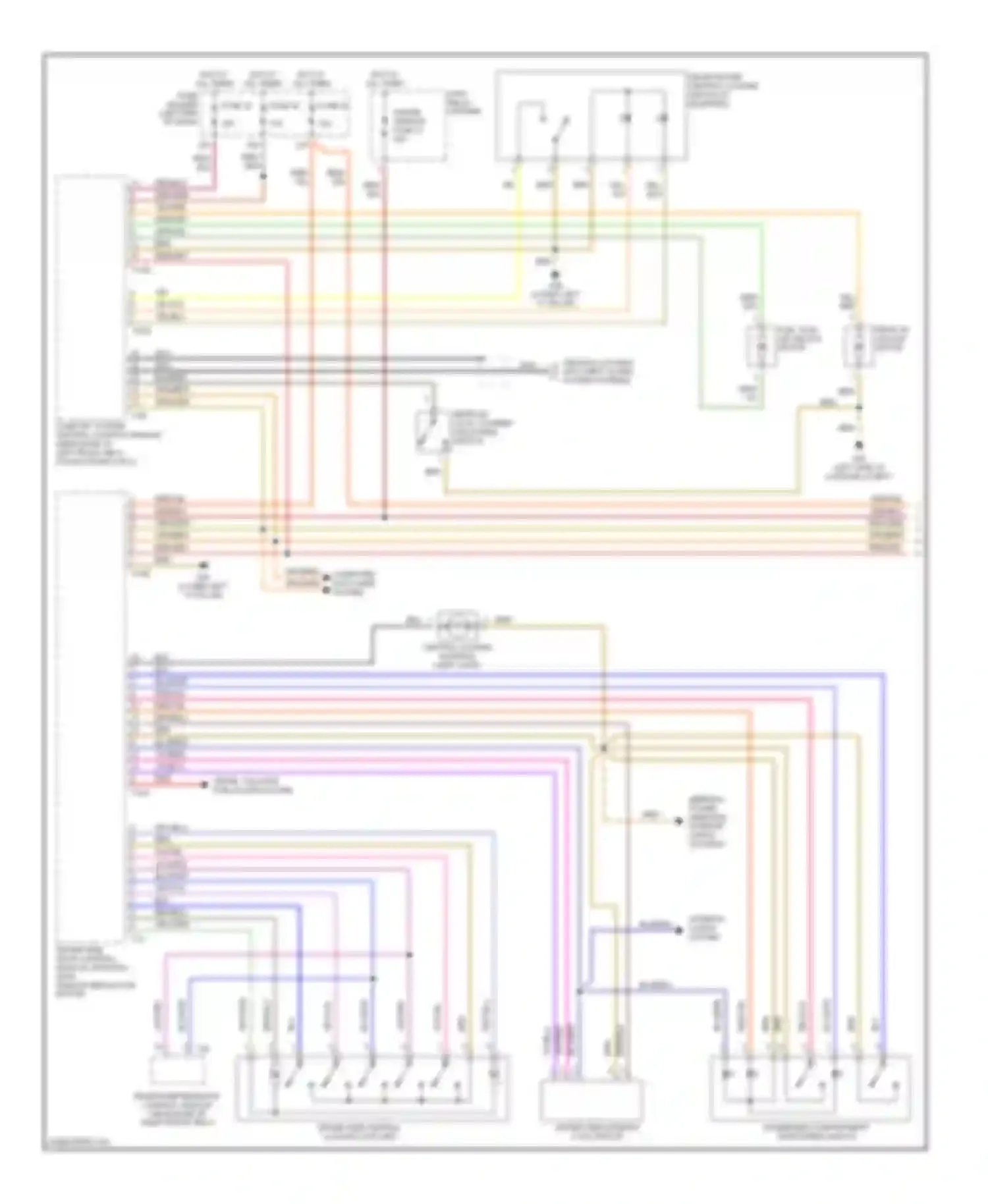 Wiring diagram gry/vio for Audi A4 B6 (2000-2006) (7 of 11)