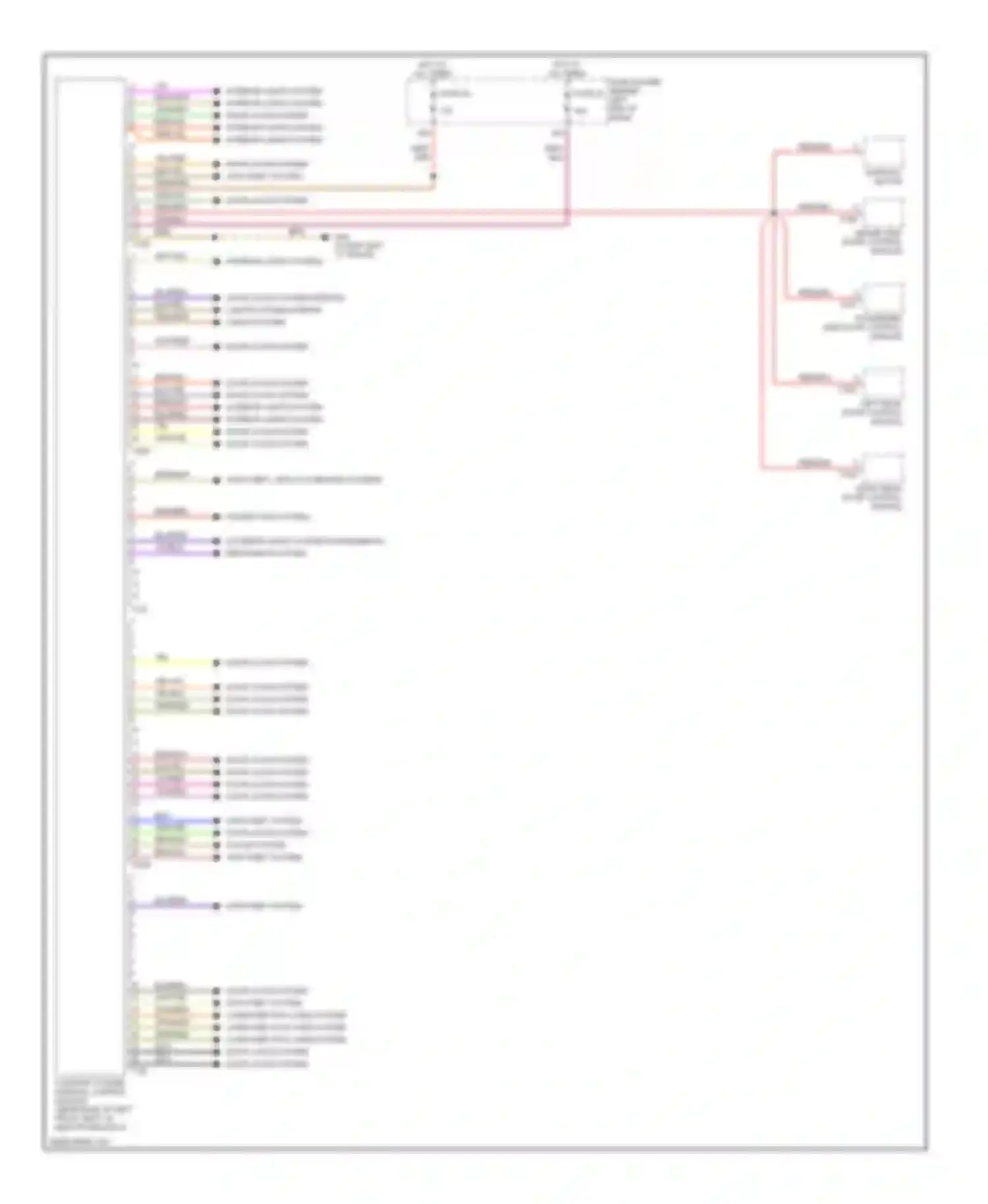 Wiring diagram load reduction relay for Audi A4 B6 (2000-2006)
