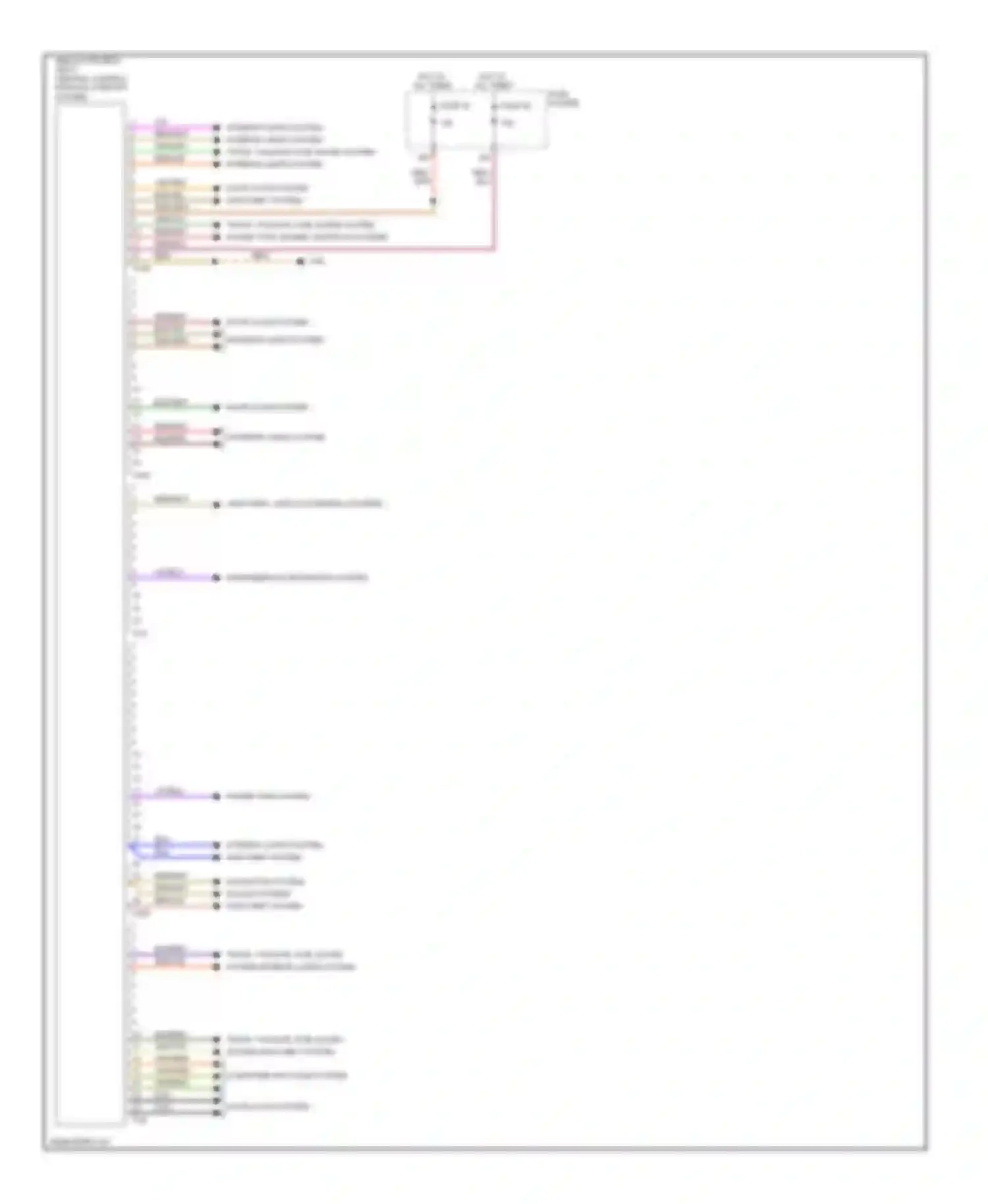 Wiring diagram grn for Audi A4 B7 (2004-2009)