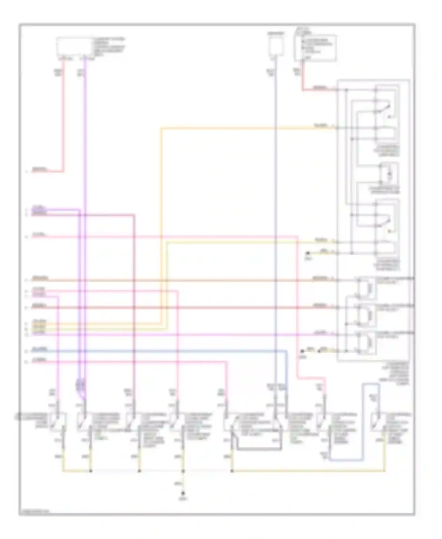 Wiring diagram blk for Audi A4 B7 (2004-2009) (72 of 101)