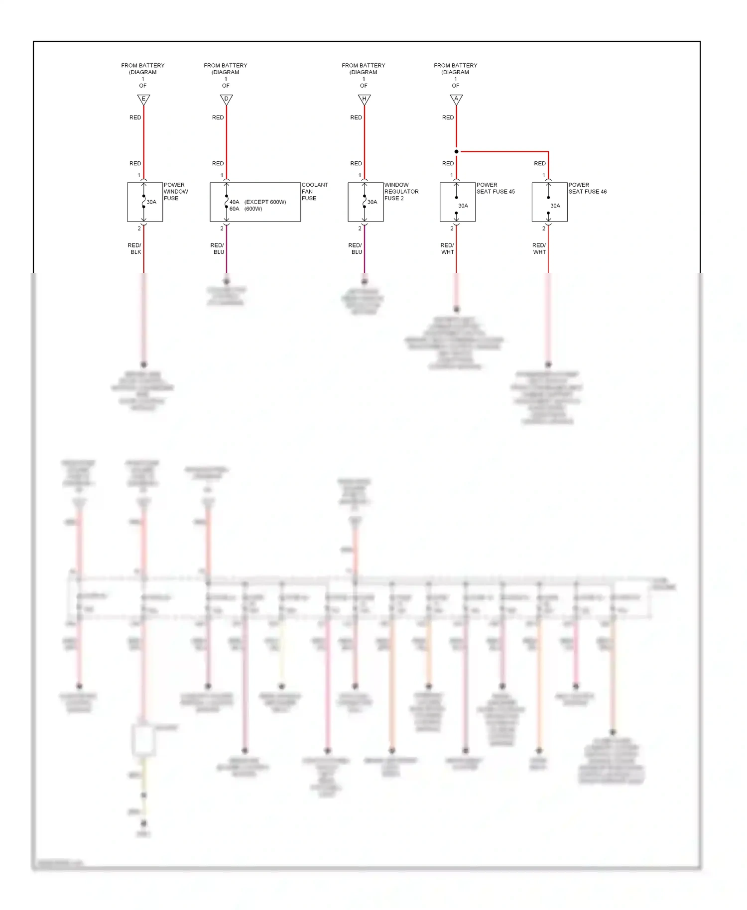 Audi A4 B7 (2004-2009) data link connector (dlc) wiring diagram  (1 of 2)