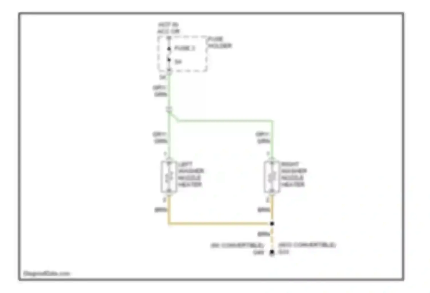 Wiring diagram fuse 3 for Audi A4 B7 (2004-2009)