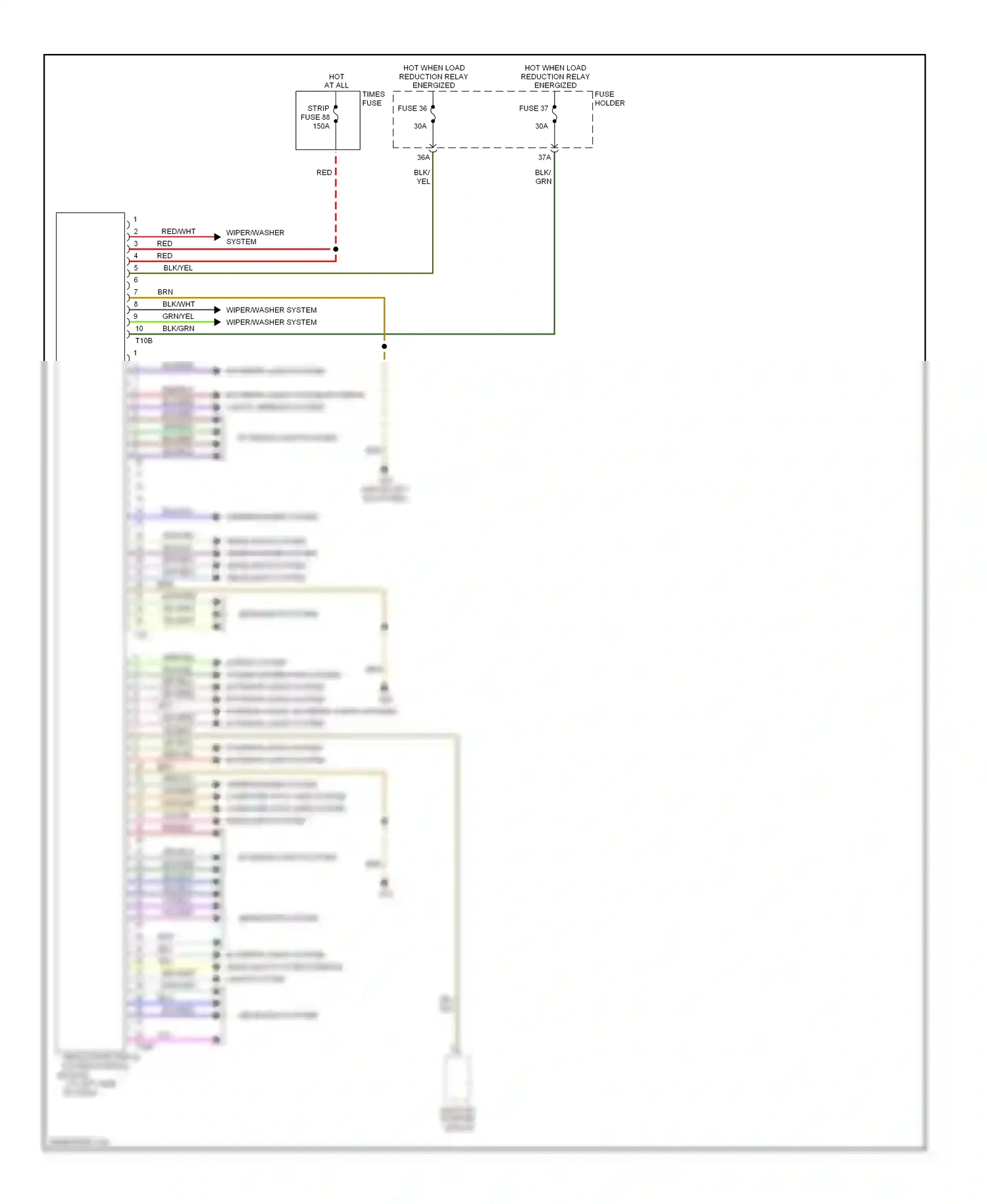 Audi A4 B7 (2004-2009) module wiring diagram  (1 of 1)