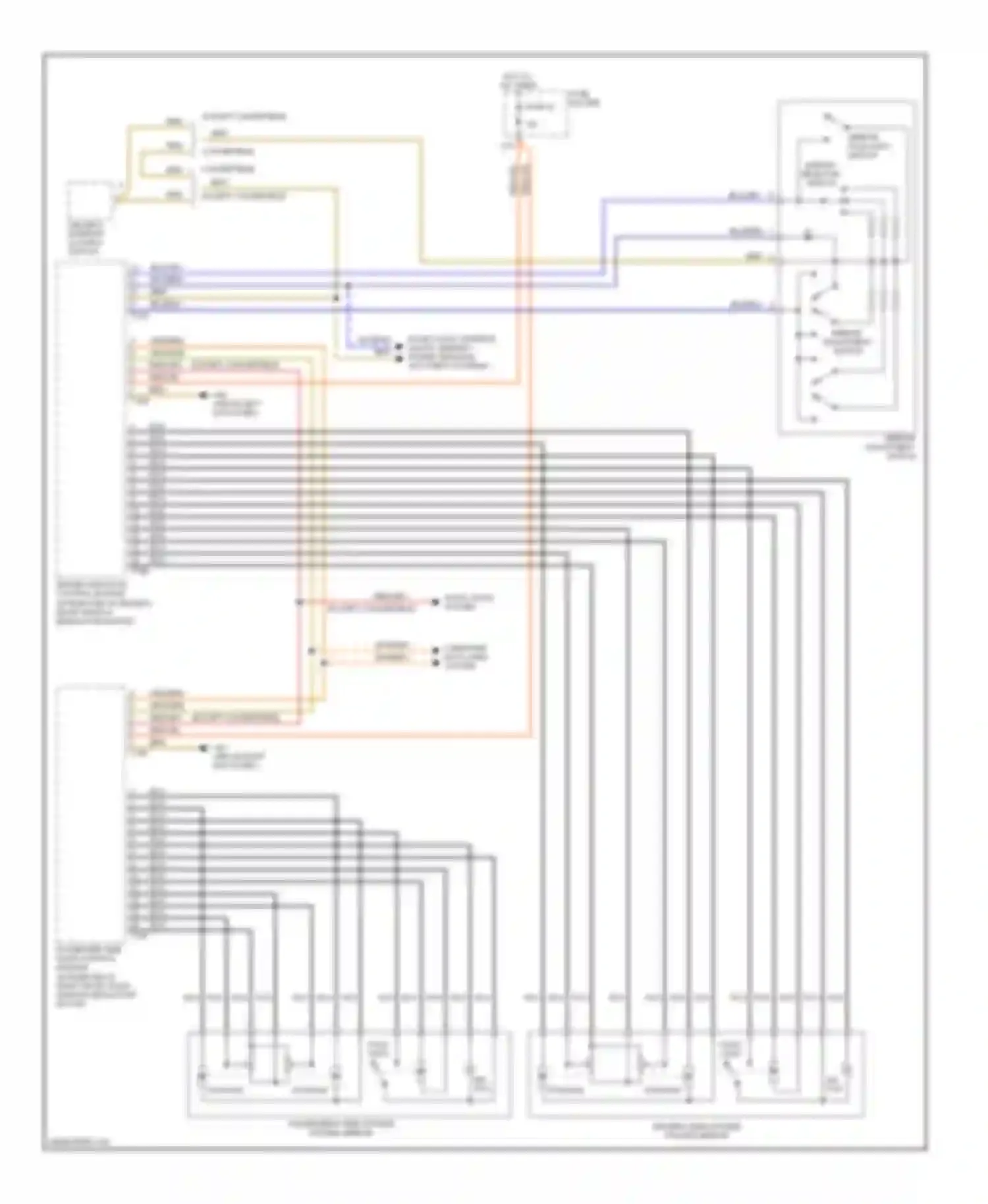 Wiring diagram red/gry for Audi A4 B7 (2004-2009) (25 of 32)