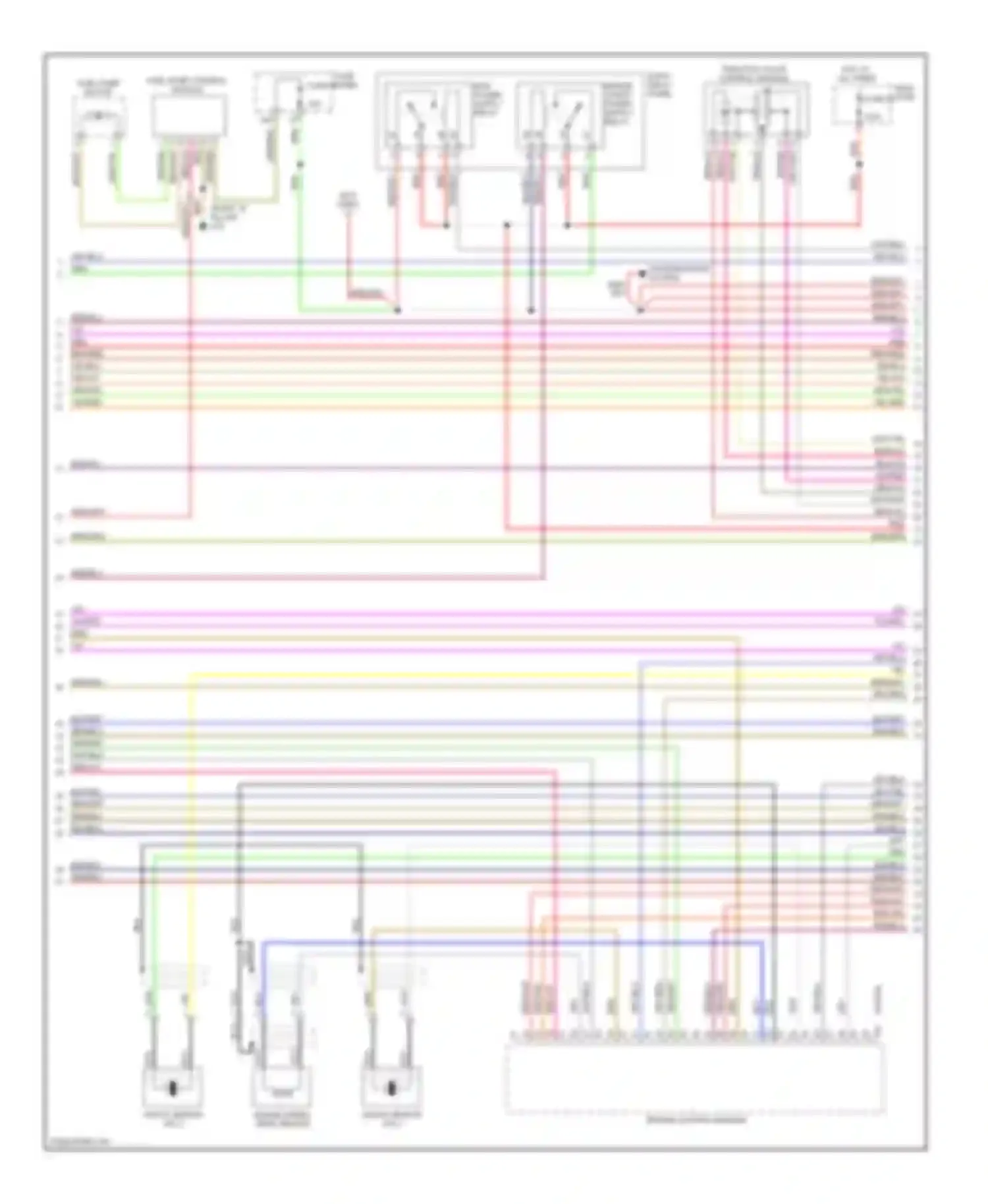 Wiring diagram fuse panel fuse 28 for Audi A4 B7 (2004-2009)