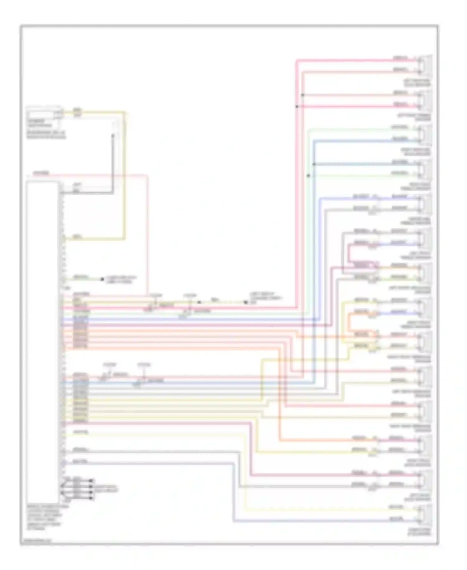 A4 Audi B8 facelift (2011-2015): Navigation circuit, premium mmi (2 of 2)
