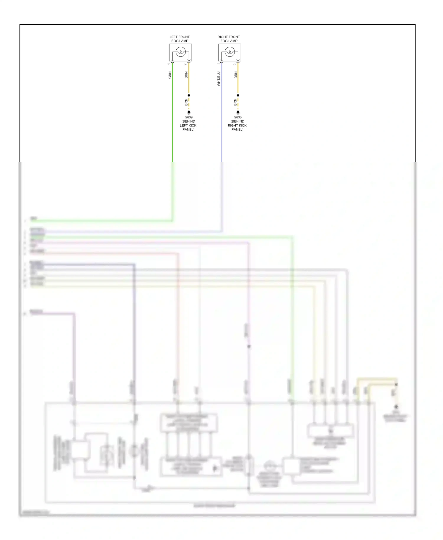 Audi A4 B8 facelift (2011-2015) (behind left kick panel) wiring diagram  (16 of 46)