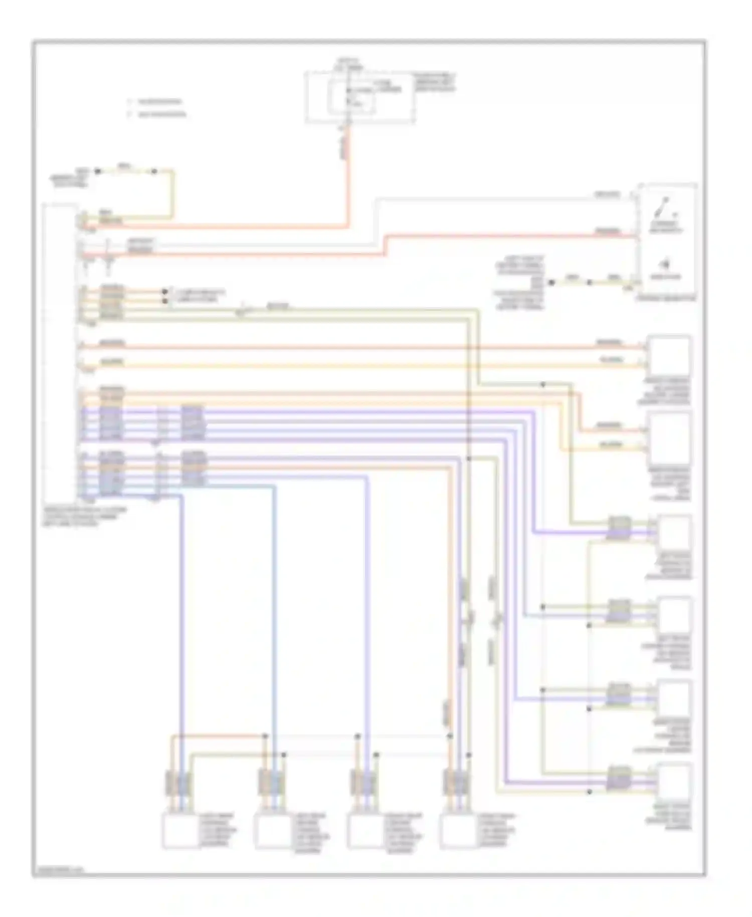 Wiring diagram blu/gry for Audi A4 B8 facelift (2011-2015) (3 of 17)