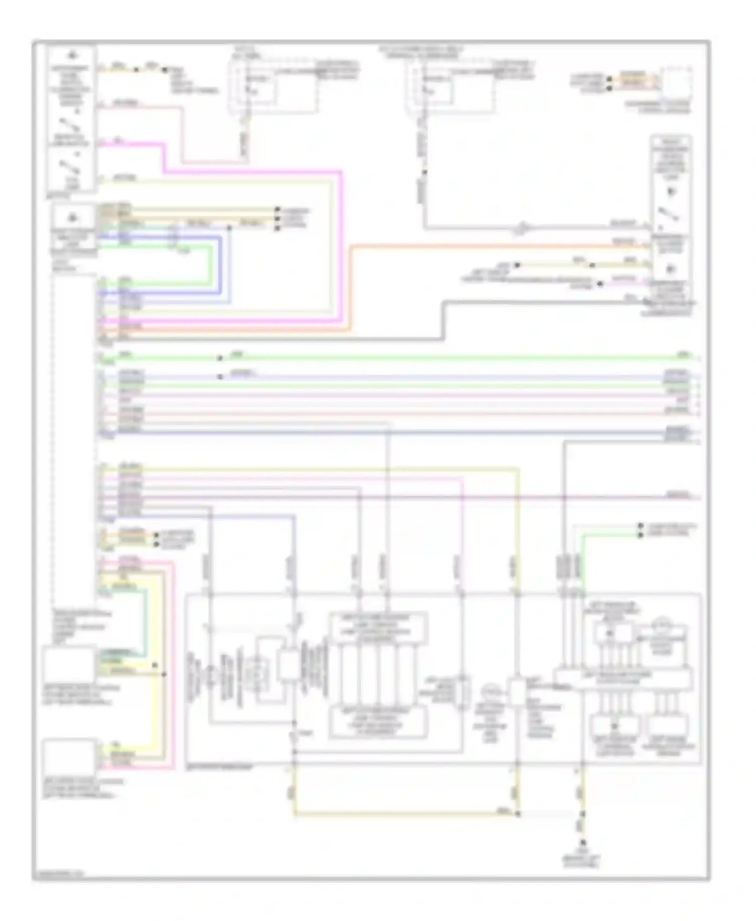 Wiring diagram brn/blk for Audi A4 B8 facelift (2011-2015) (13 of 21)