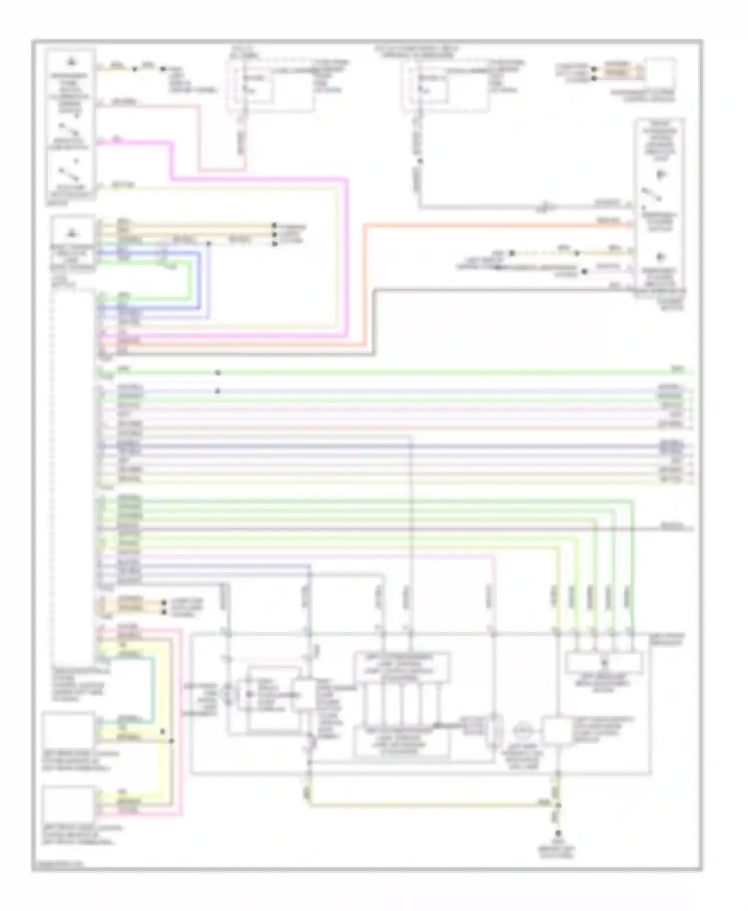 Wiring diagram brn/blk for Audi A4 B8 facelift (2011-2015) (14 of 21)
