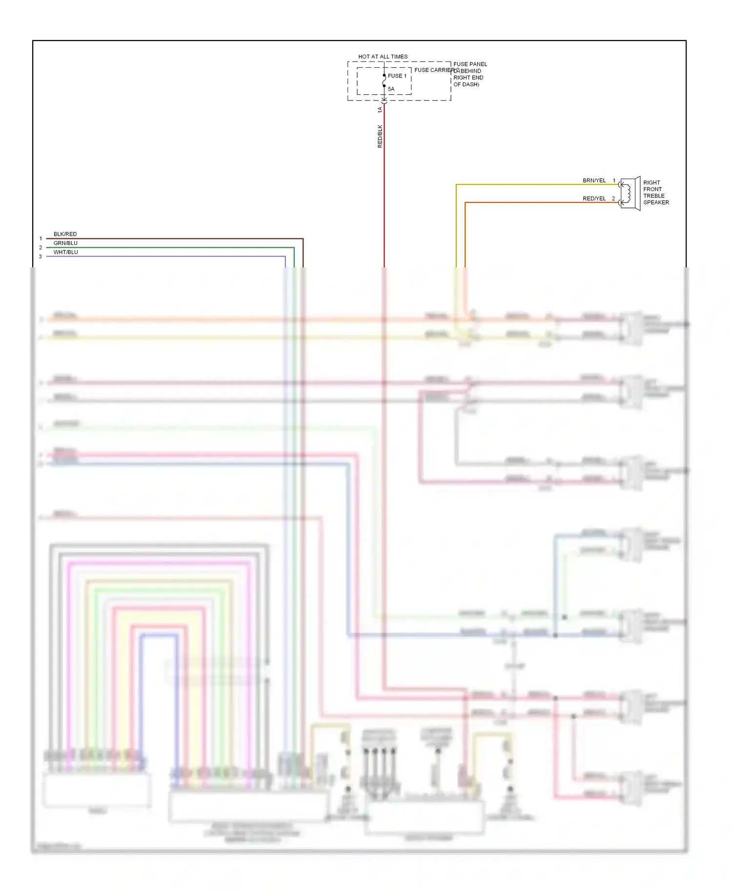 Wiring diagram brn/blu for Audi A4 B8 facelift (2011-2015) (16 of 27)