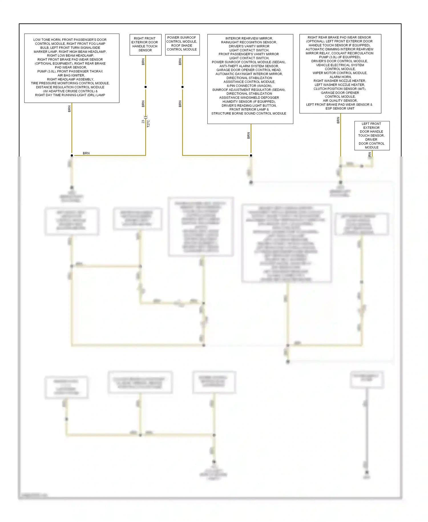 Audi A4 B8 facelift (2011-2015) engine control module (ecm), suppressor wiring diagram  (1 of 1)