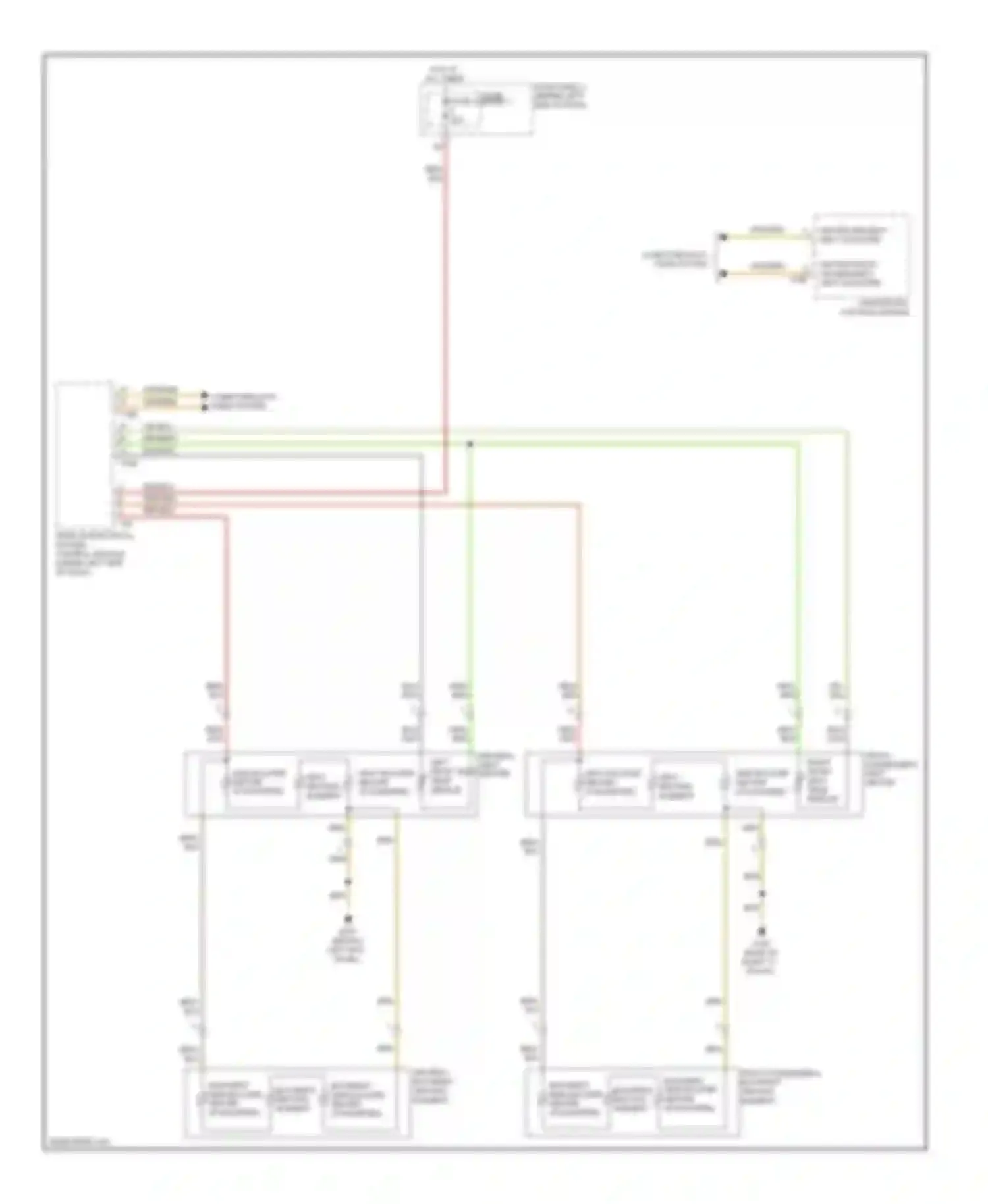 Wiring diagram red for Audi A4 B8 facelift (2011-2015) (42 of 71)