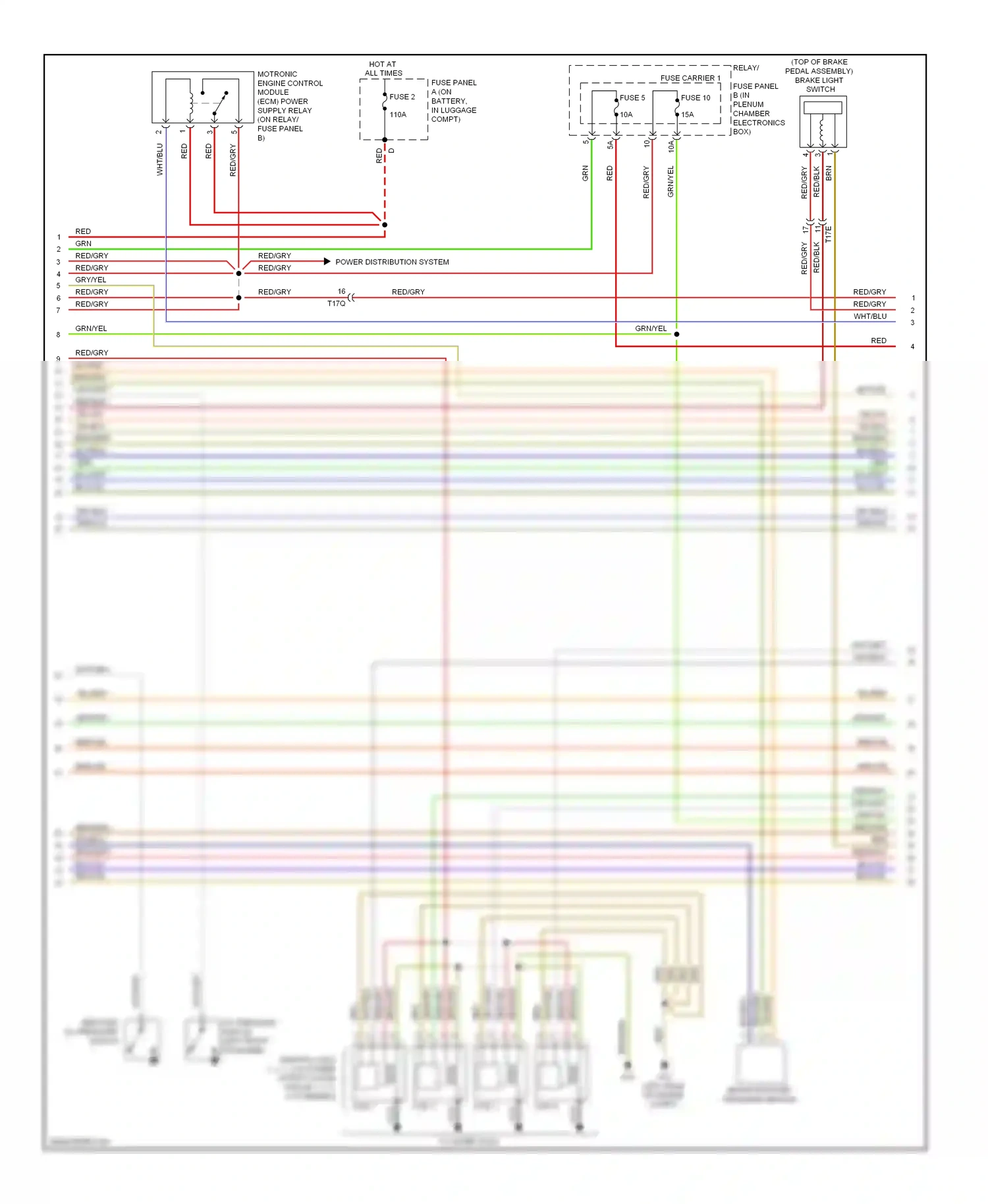 Wiring diagram red/blk for Audi A4 B8 facelift (2011-2015) (9 of 33)