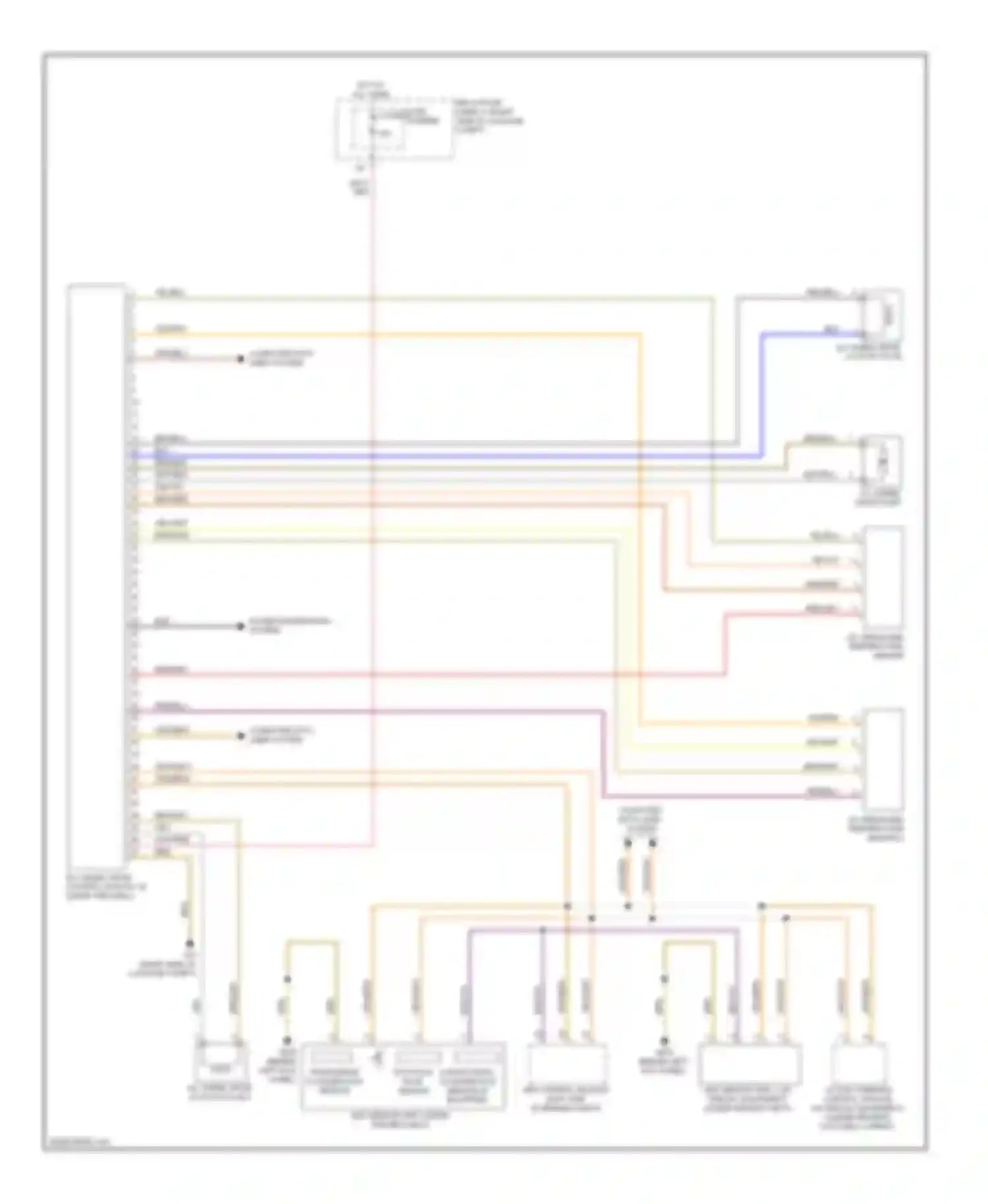 Wiring diagram yel/red for Audi A4 B8 facelift (2011-2015) (21 of 31)