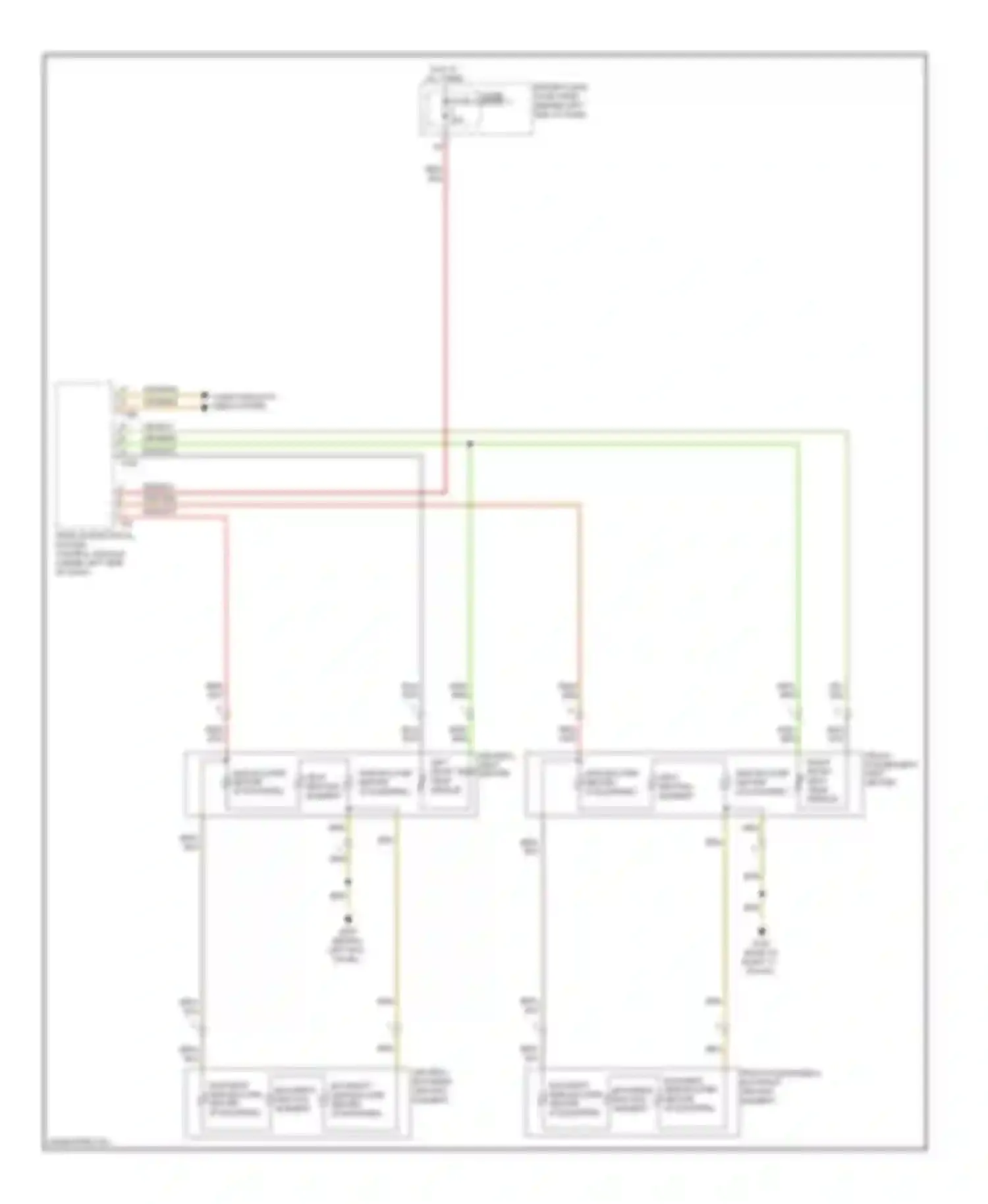 A4 Audi B8 (2007-2012): Front seat heater circuit, without ventilation