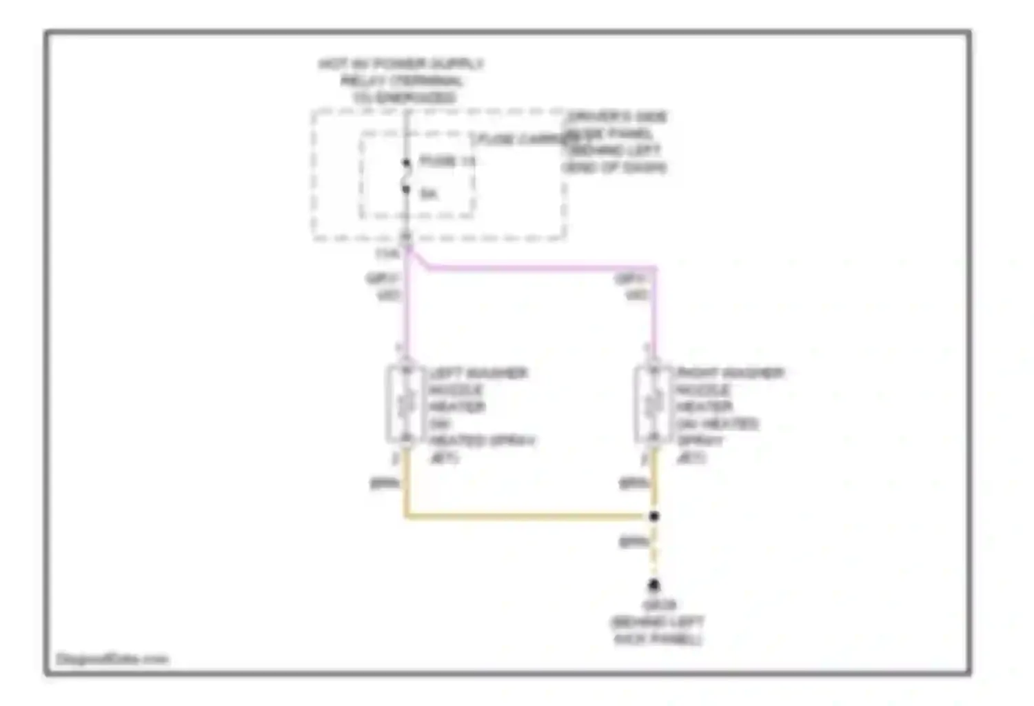 A4 Audi B8 (2007-2012): Jet heater circuit