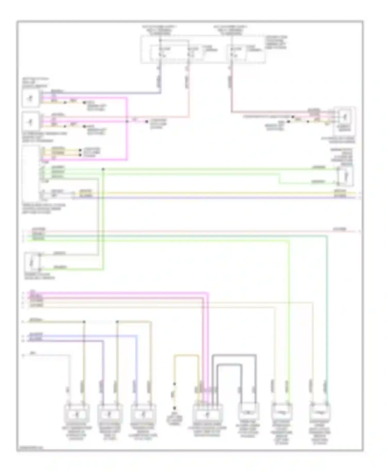Wiring diagram blk/blu for Audi A4 B8 (2007-2012) (2 of 29)